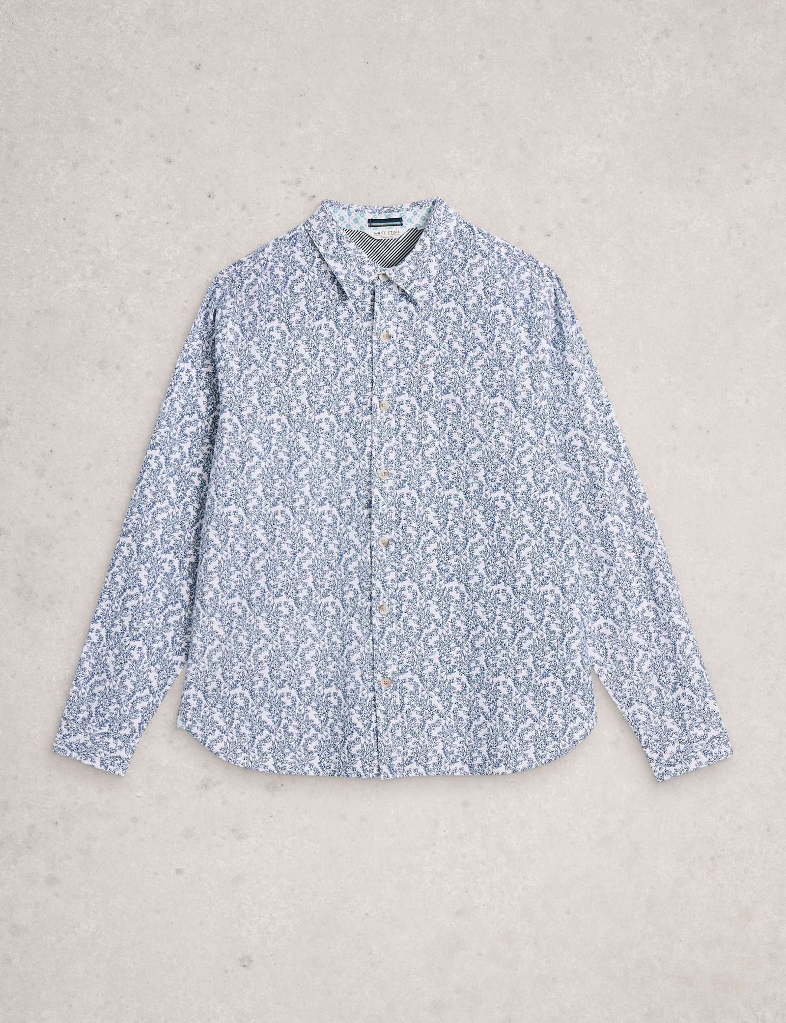 Pure Cotton Vine Print Shirt - image 1