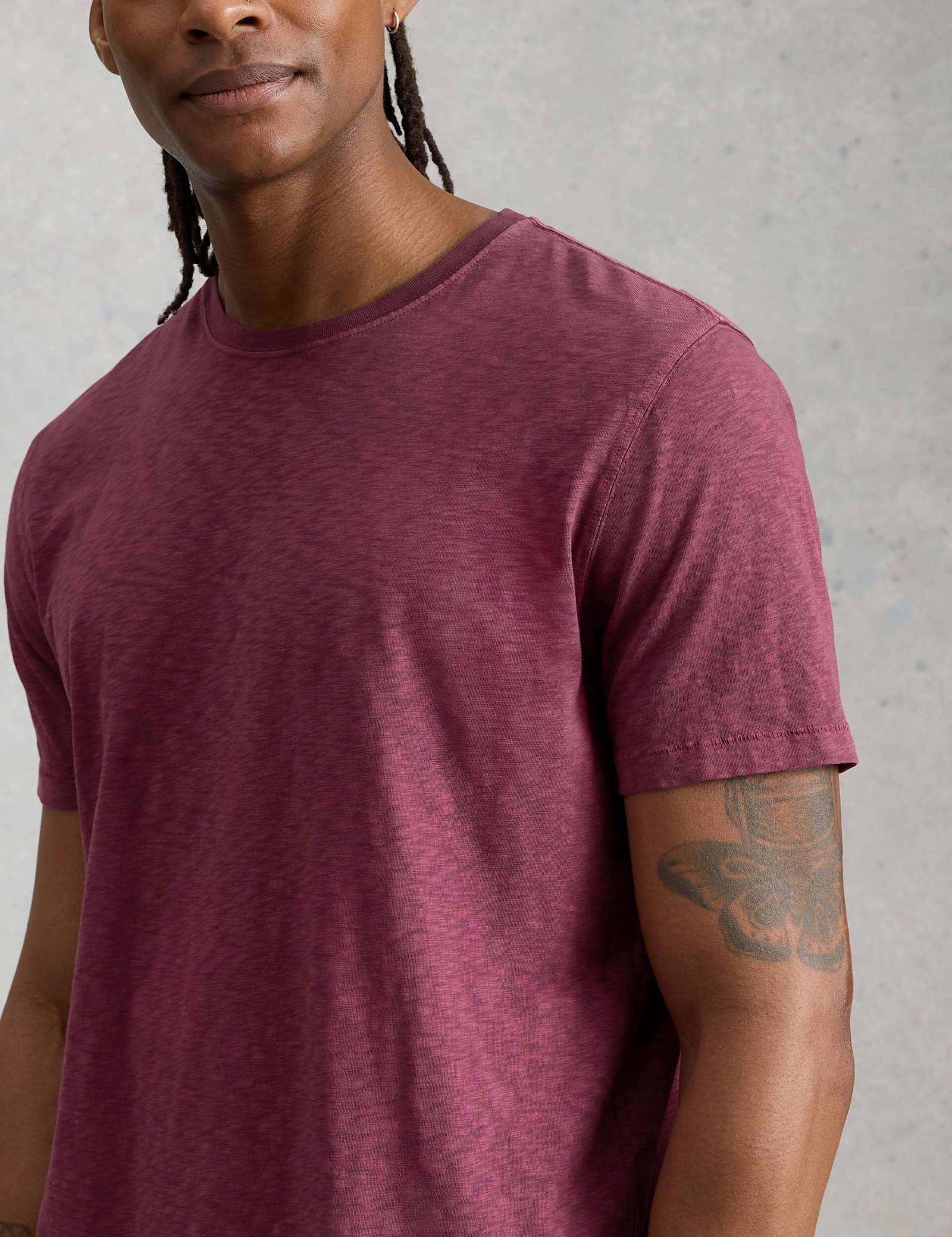 Pure Cotton Crew Neck T-Shirt - image 4
