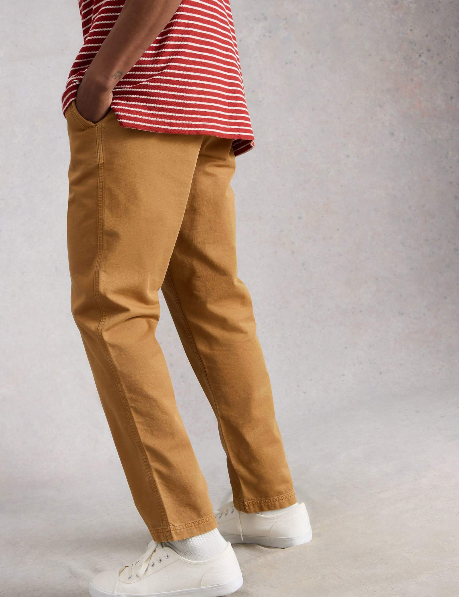 Regular Fit Pure Cotton Chinos - image 4