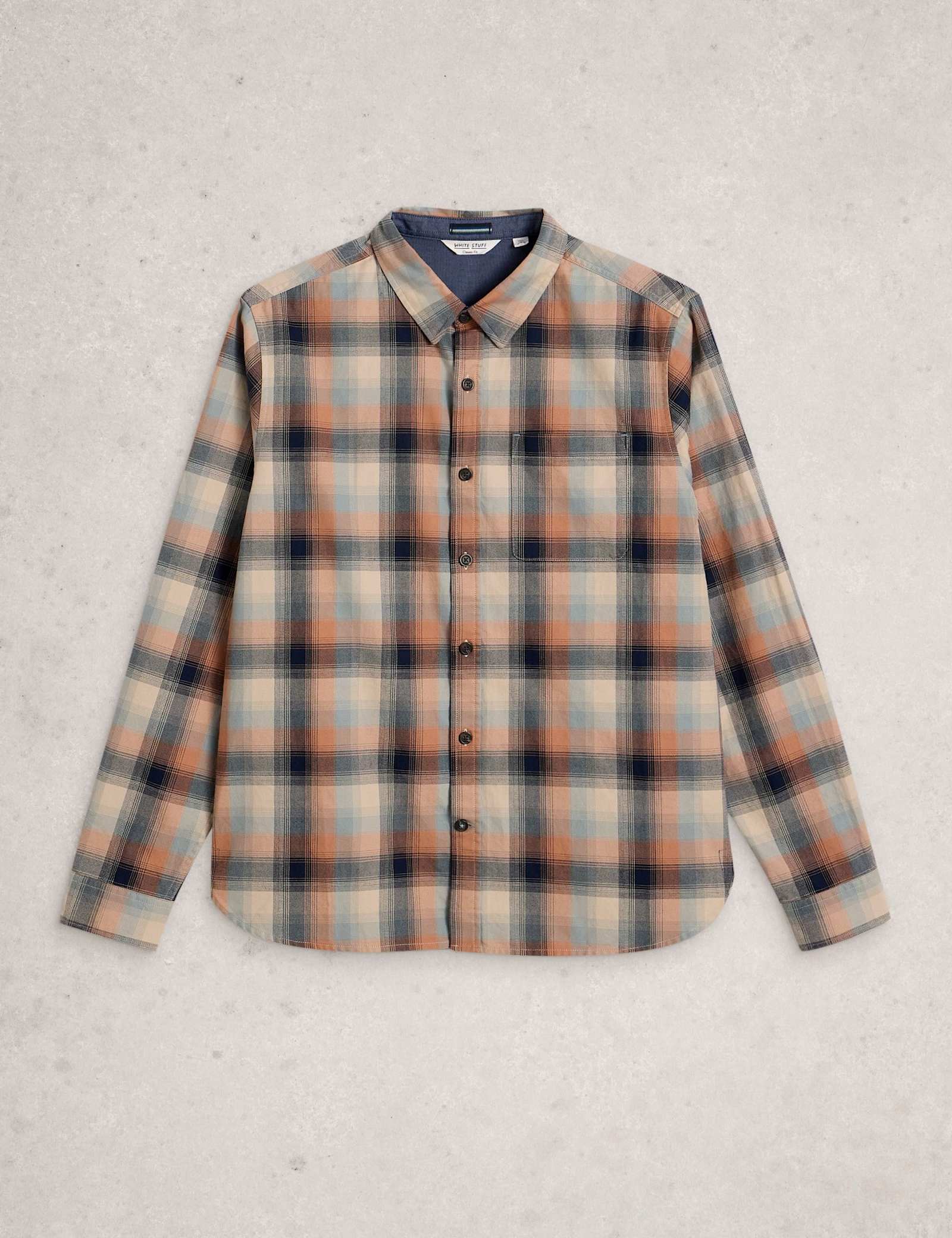Regular Fit Pure Cotton Checked Shirt - image 1