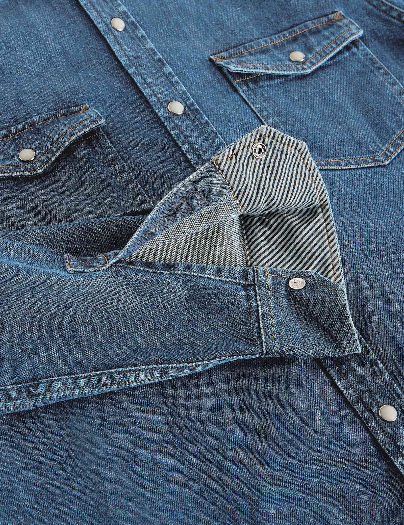Regular Fit Denim Shirt - image 3