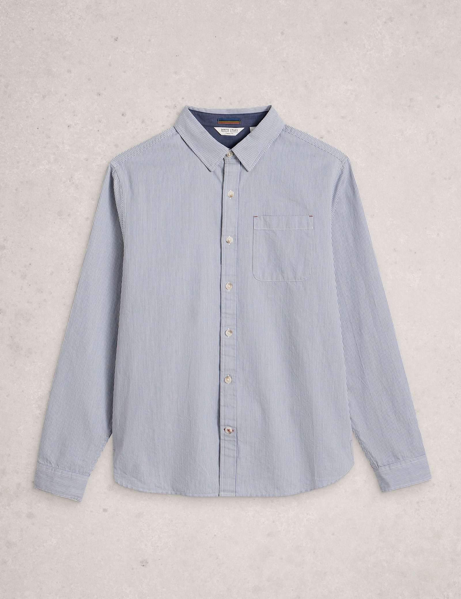Regular Fit Pure Cotton Striped Shirt - image 2