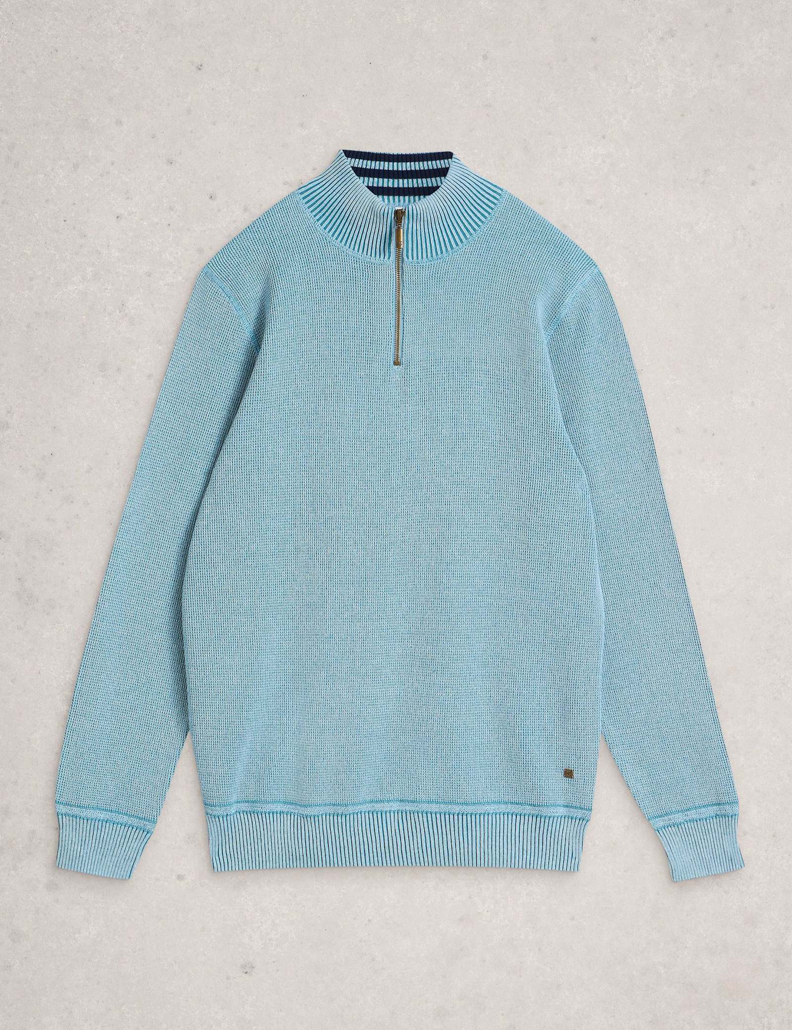 Pure Cotton Funnel Neck Jumper - image 3