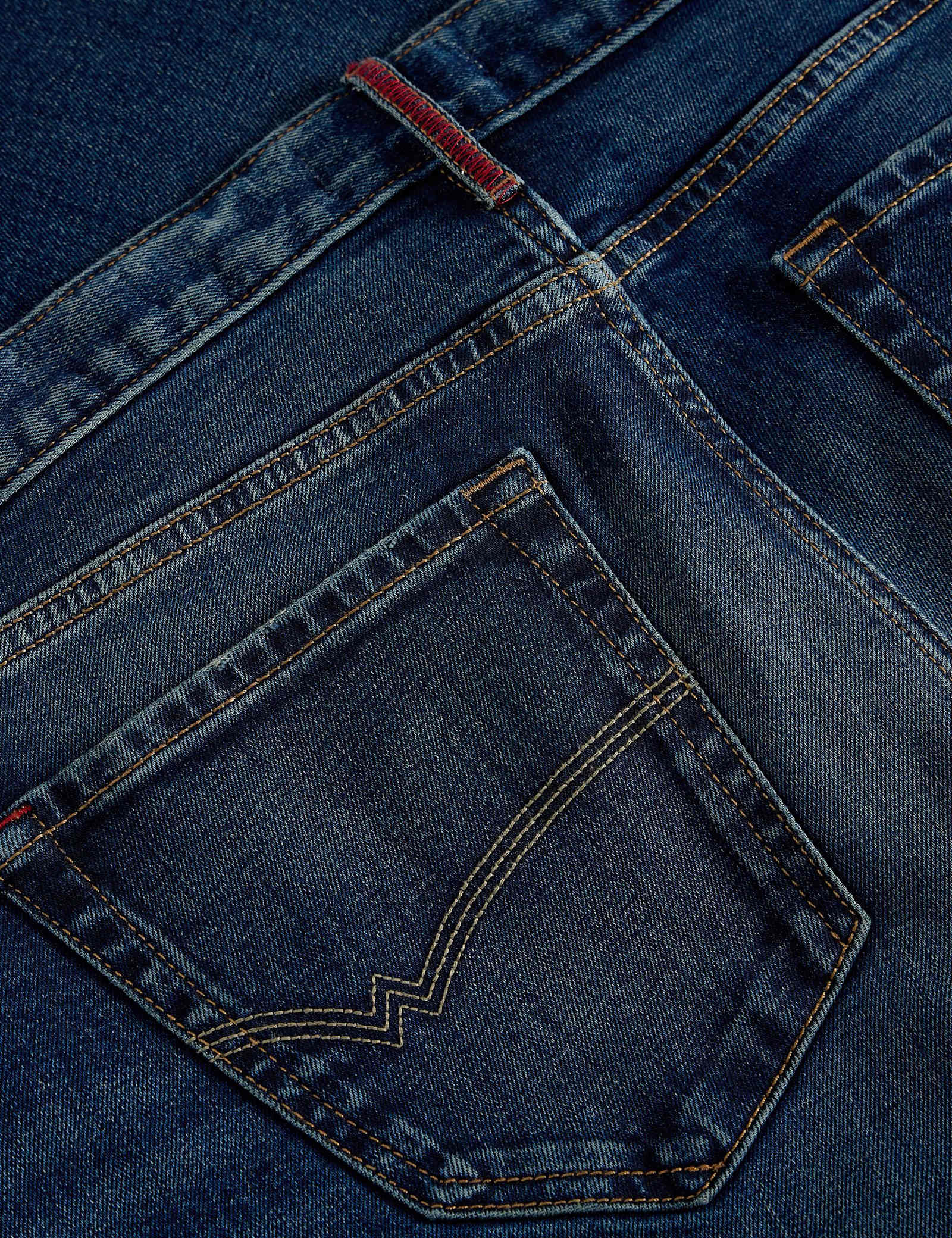 Straight Fit Denim Trousers - image 3