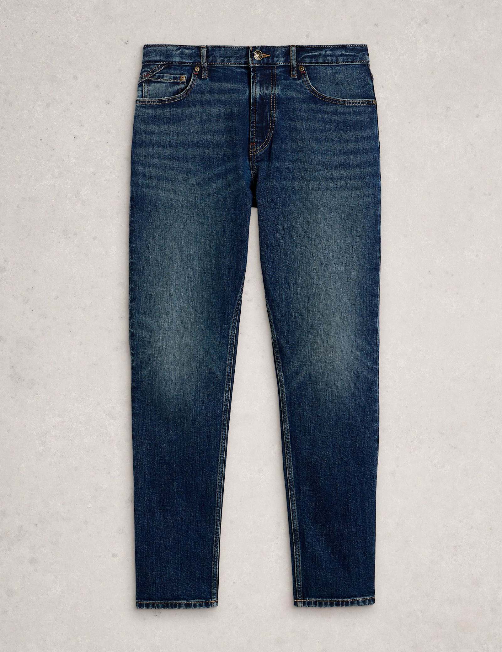 Straight Fit Denim Trousers - image 1