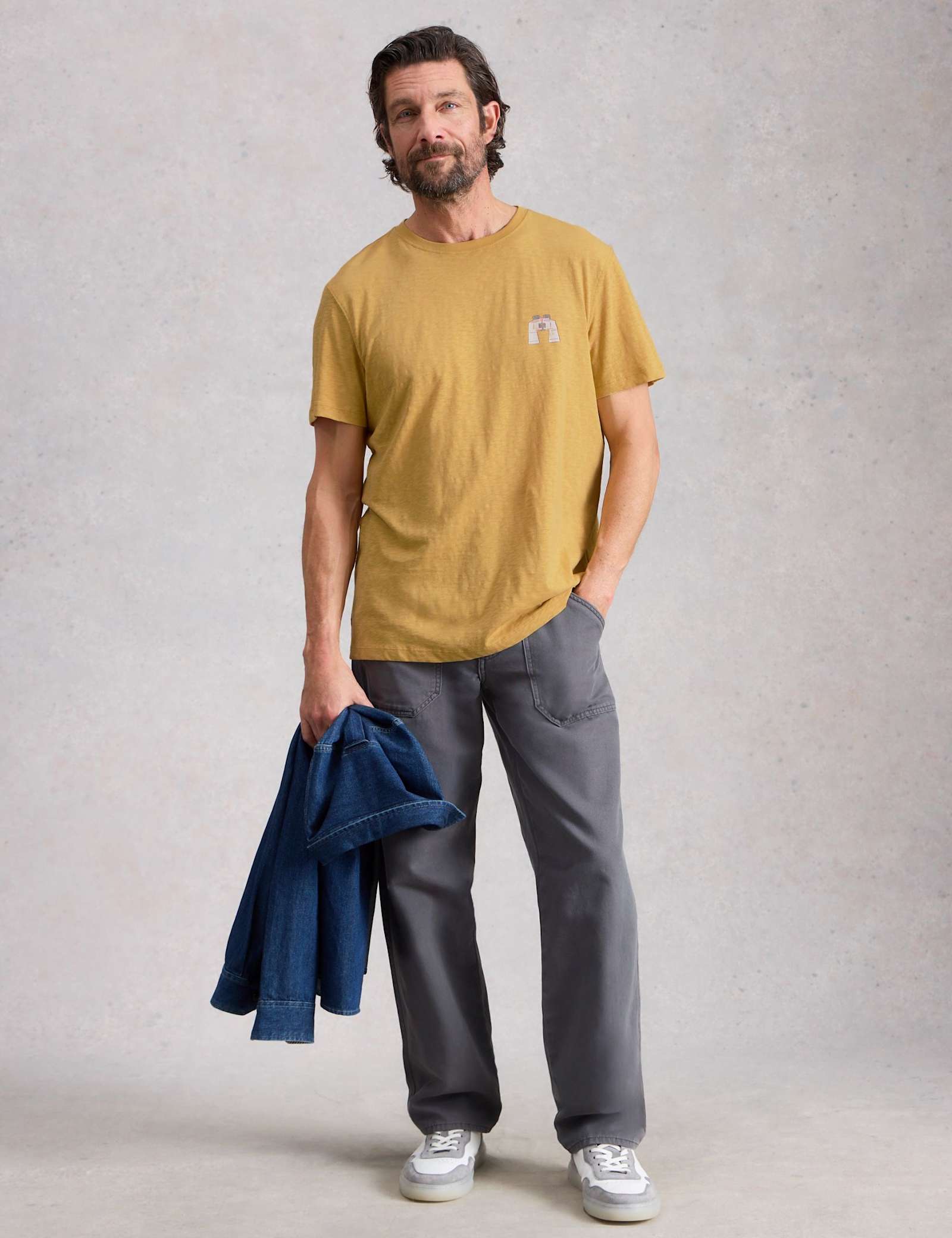 Pure Cotton Camping Graphic T-Shirt - image 5