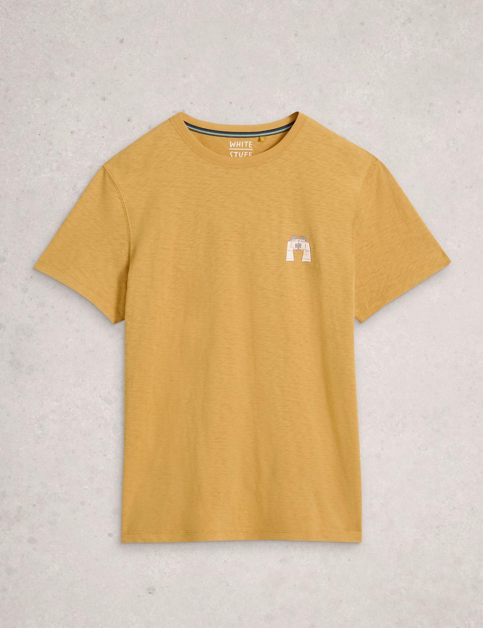 Pure Cotton Camping Graphic T-Shirt - image 1
