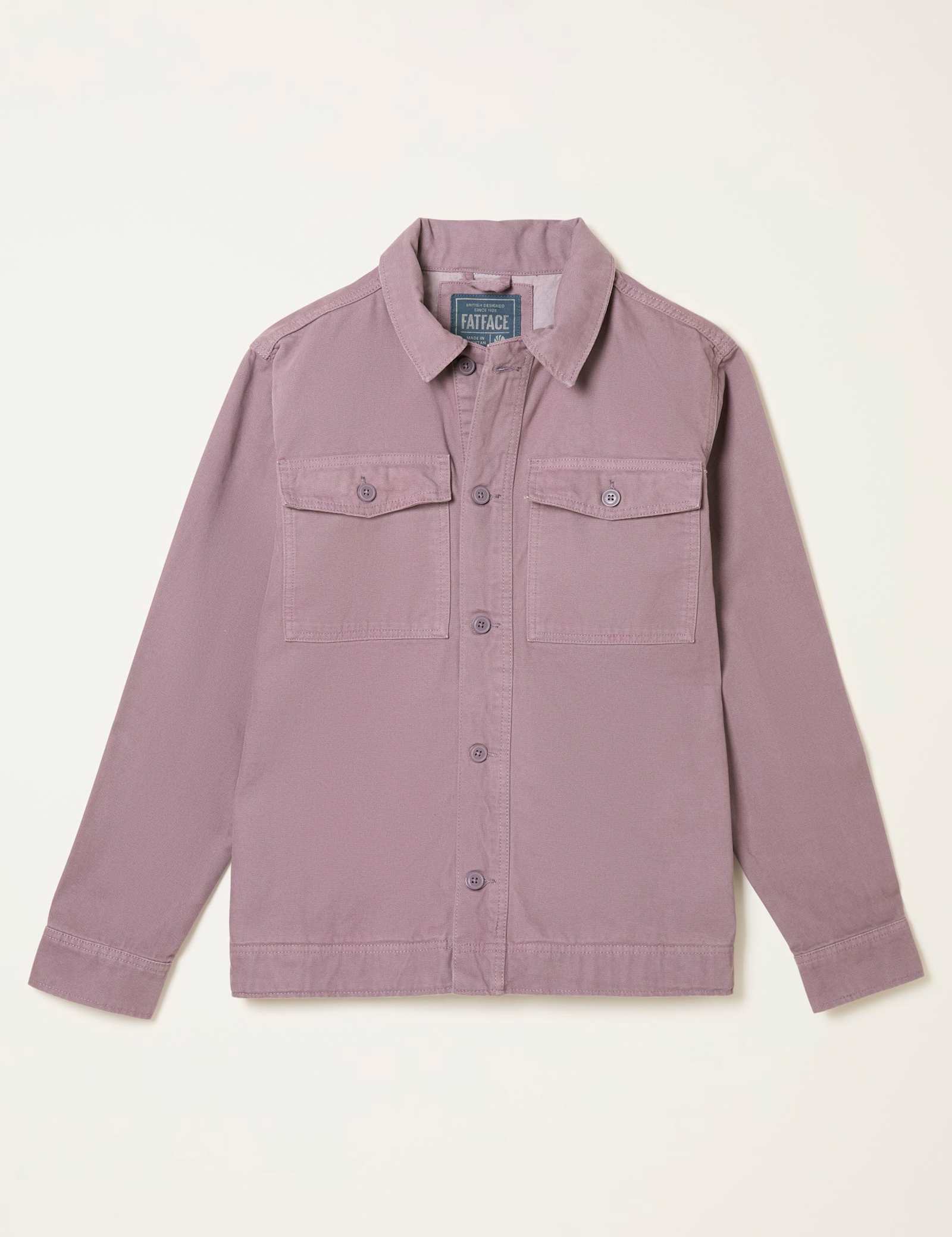 Pure Cotton Utility Overshirt - image 1