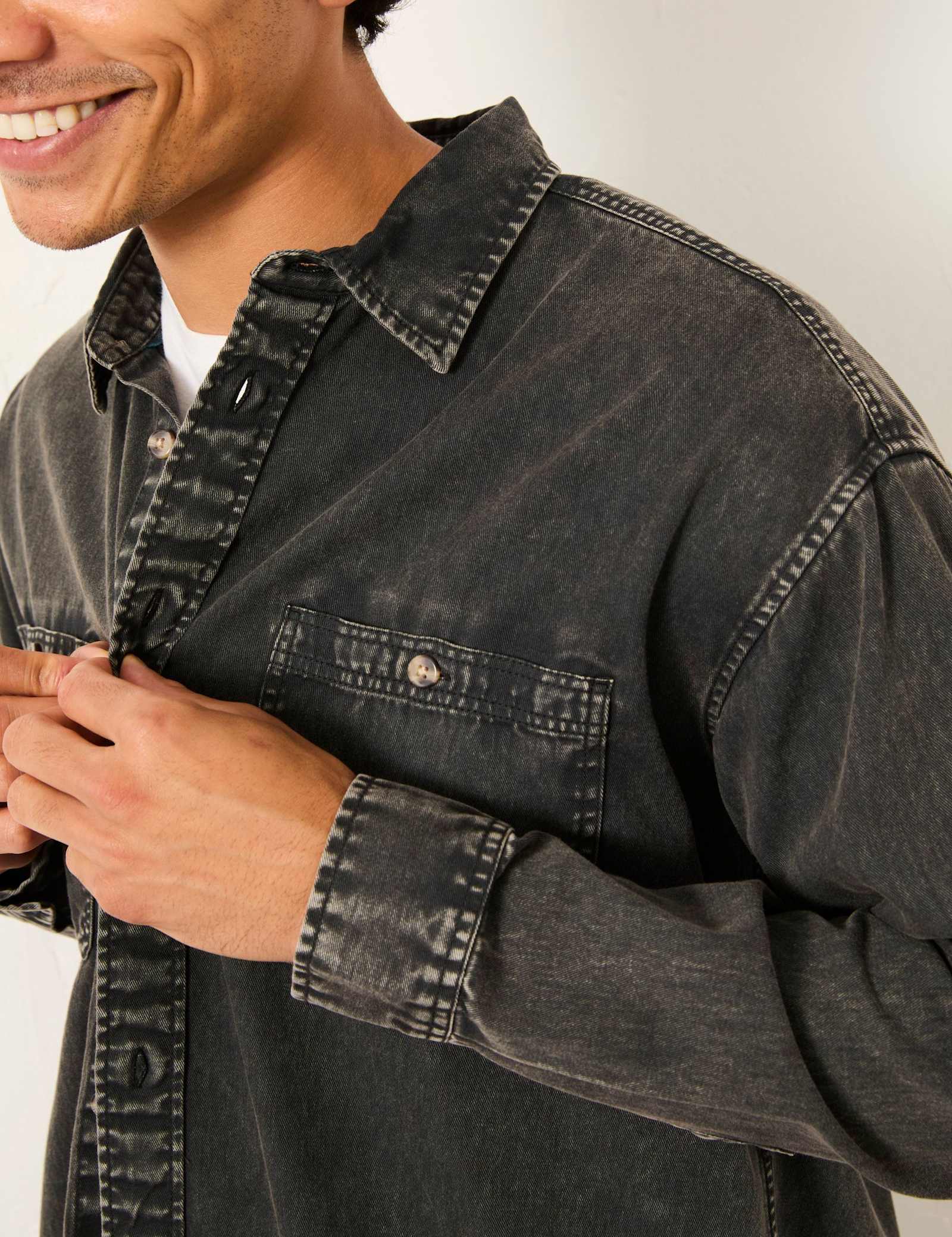 Pure Cotton Overshirt - image 3