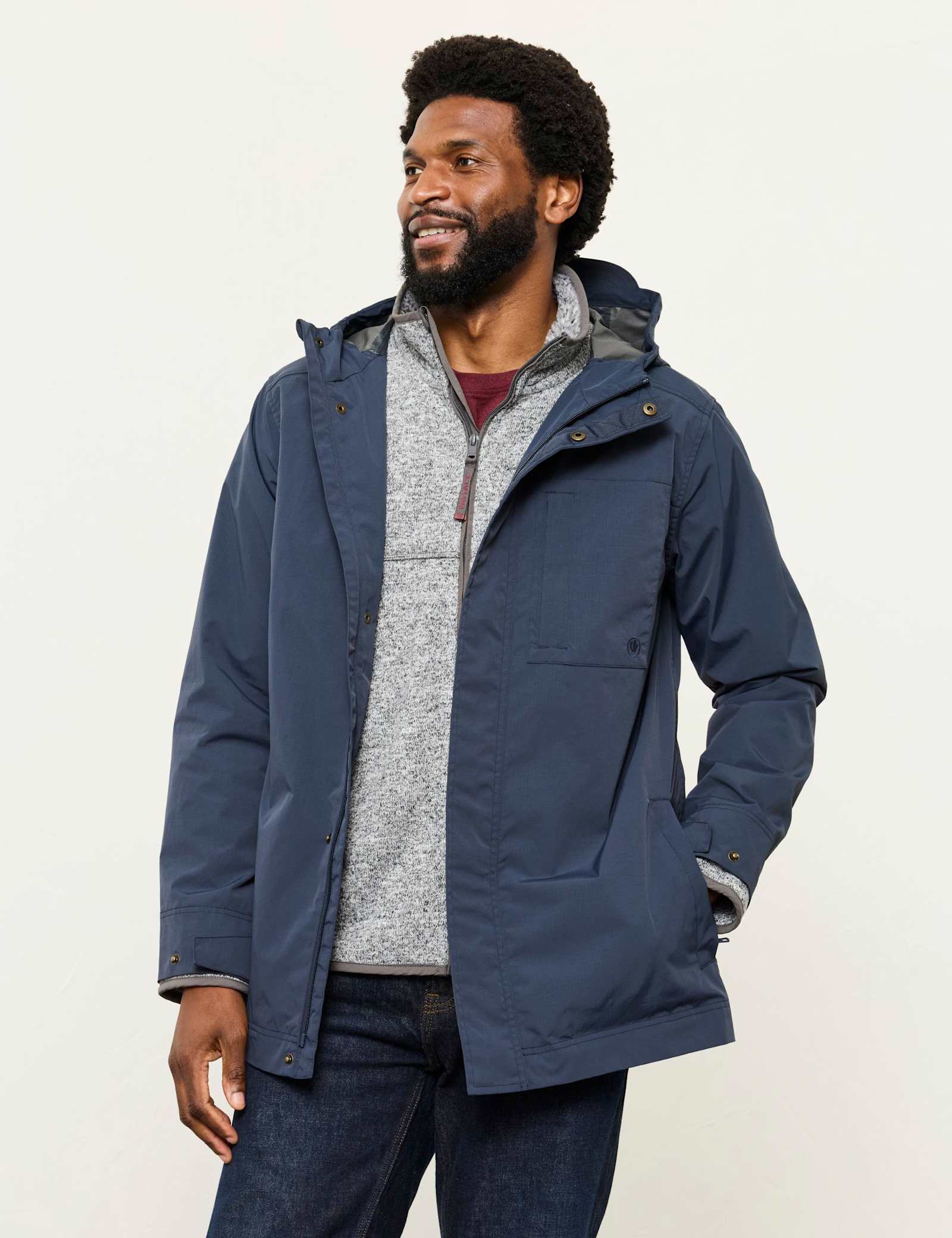 Waterproof Hooded Jacket - image 2