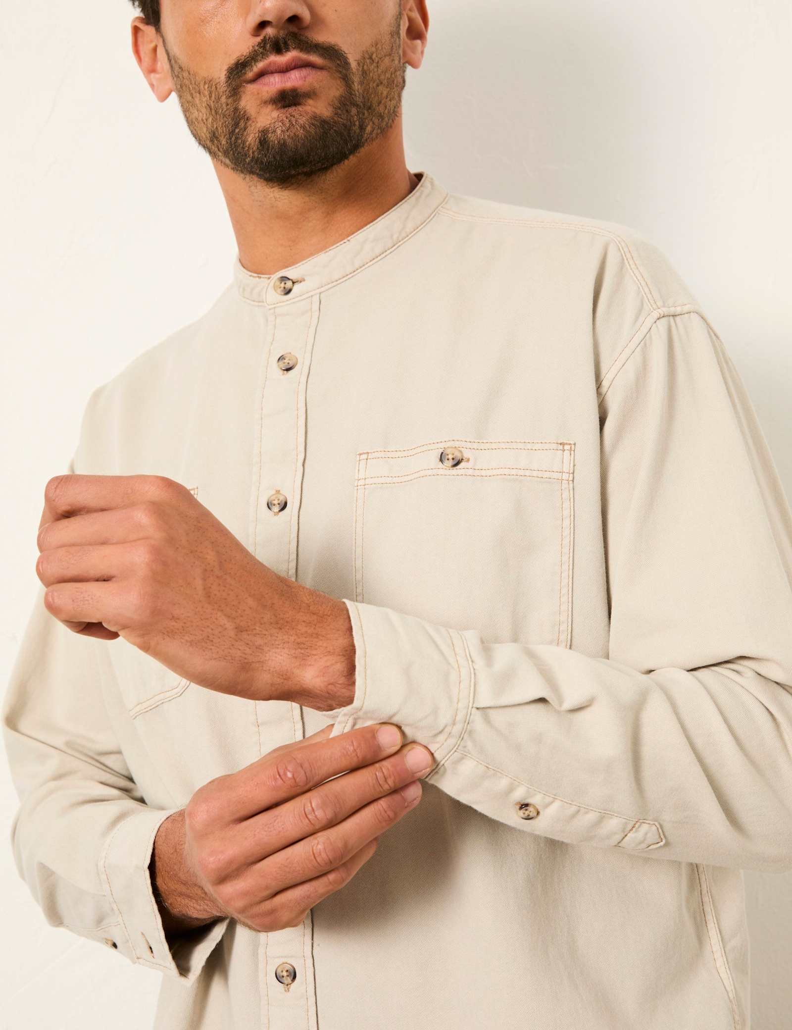 Regular Fit Pure Cotton Oxford Shirt - image 3