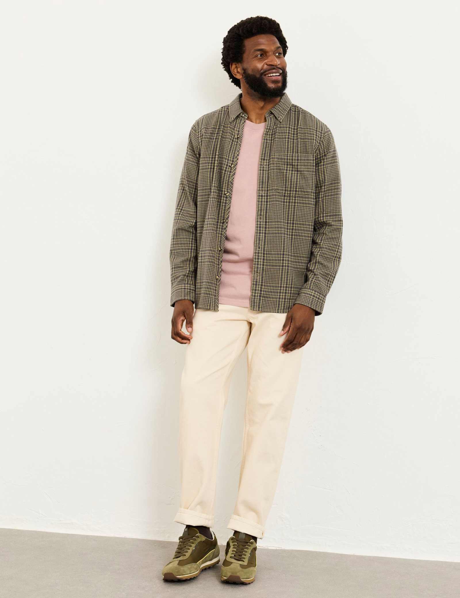 Regular Fit Pure Cotton Checked Oxford Shirt - image 2