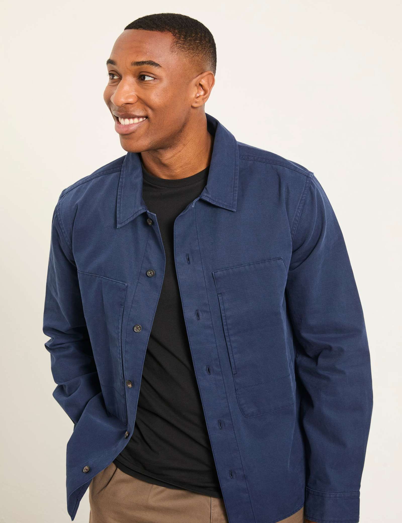 Pure Cotton Overshirt - image 5
