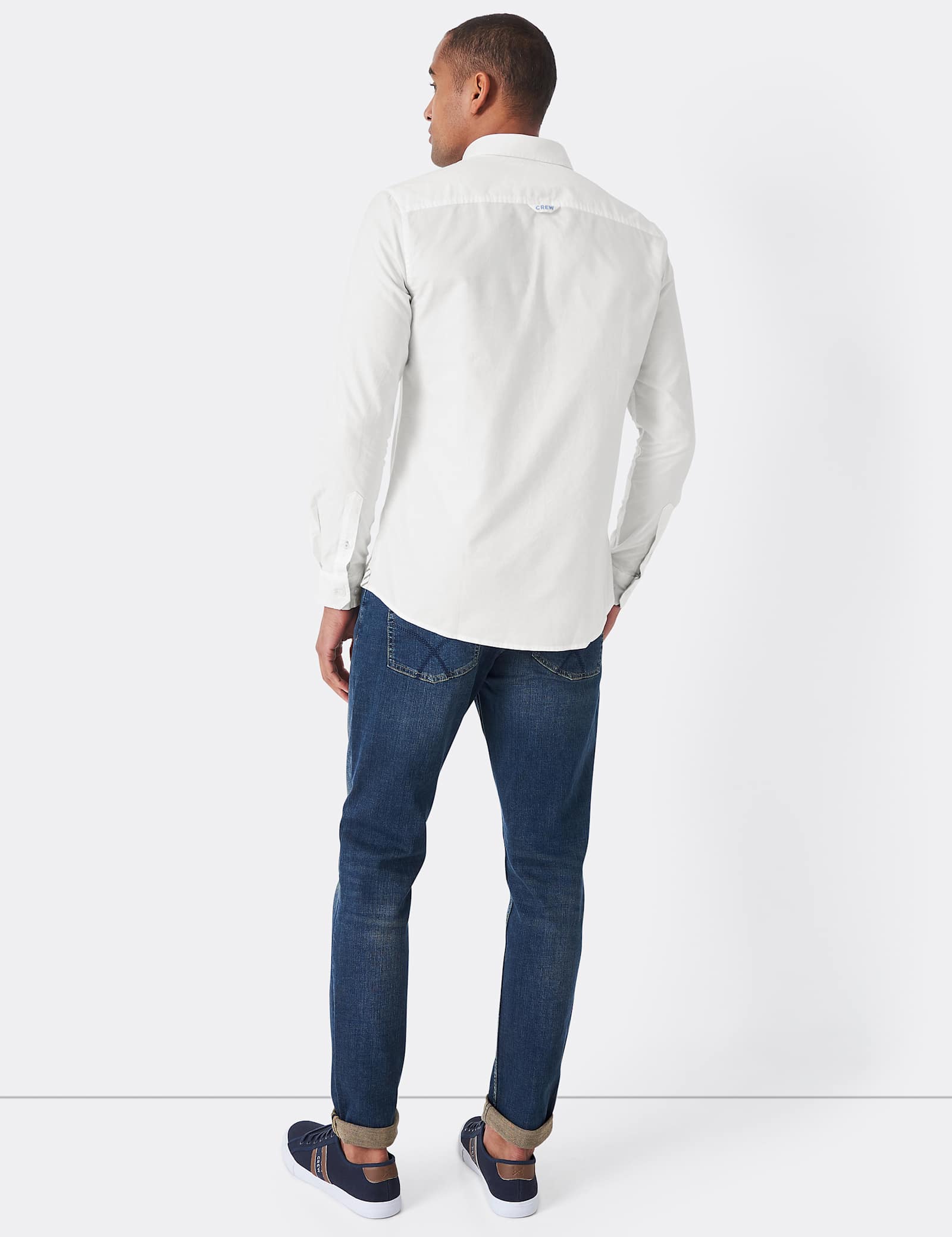 Slim Fit Pure Cotton Oxford Shirt - image 4