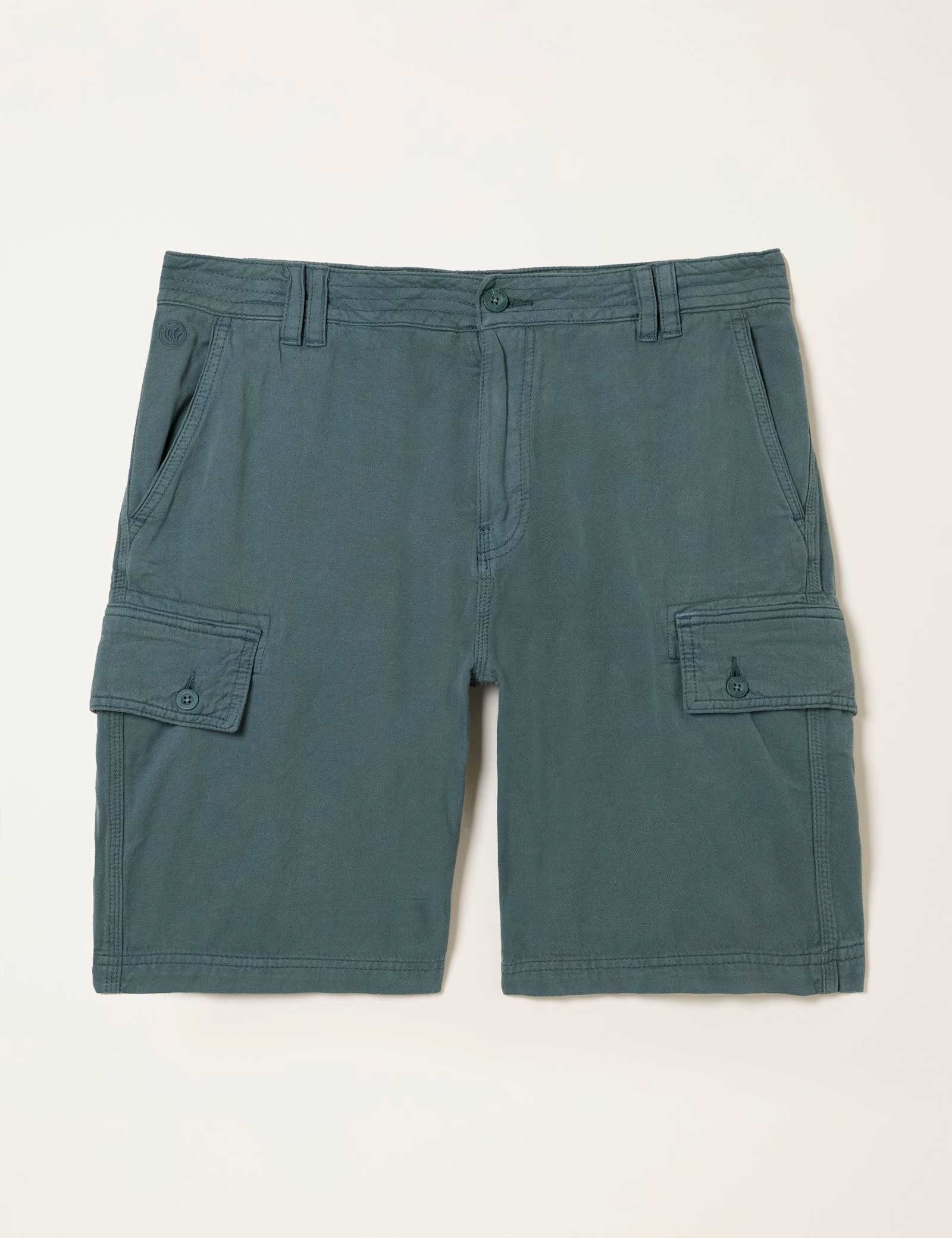 Relaxed Fit Pure Cotton Cargo Shorts - image 1