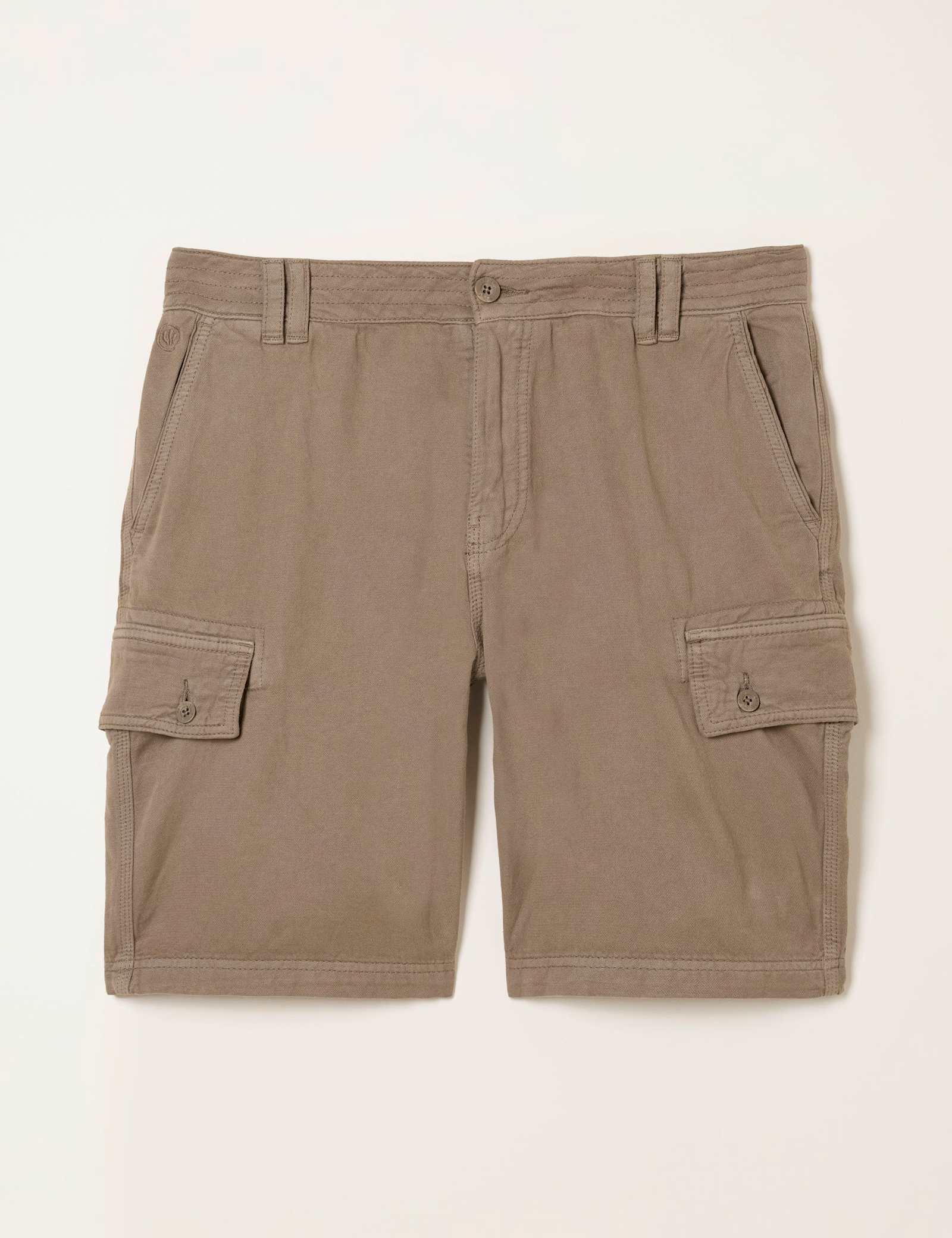 Relaxed Fit Pure Cotton Cargo Shorts - image 3