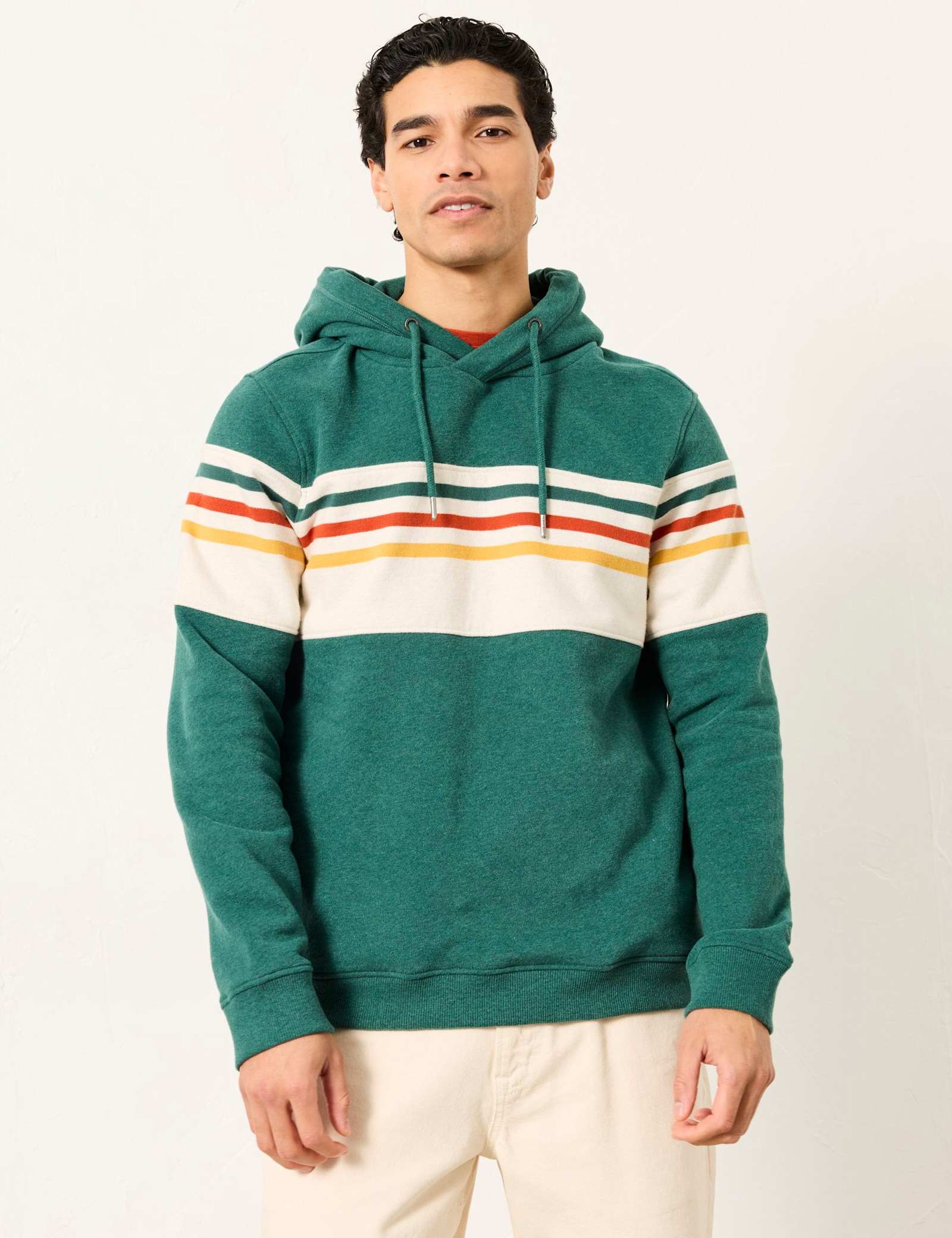 Pure Cotton Striped Hoodie - image 2