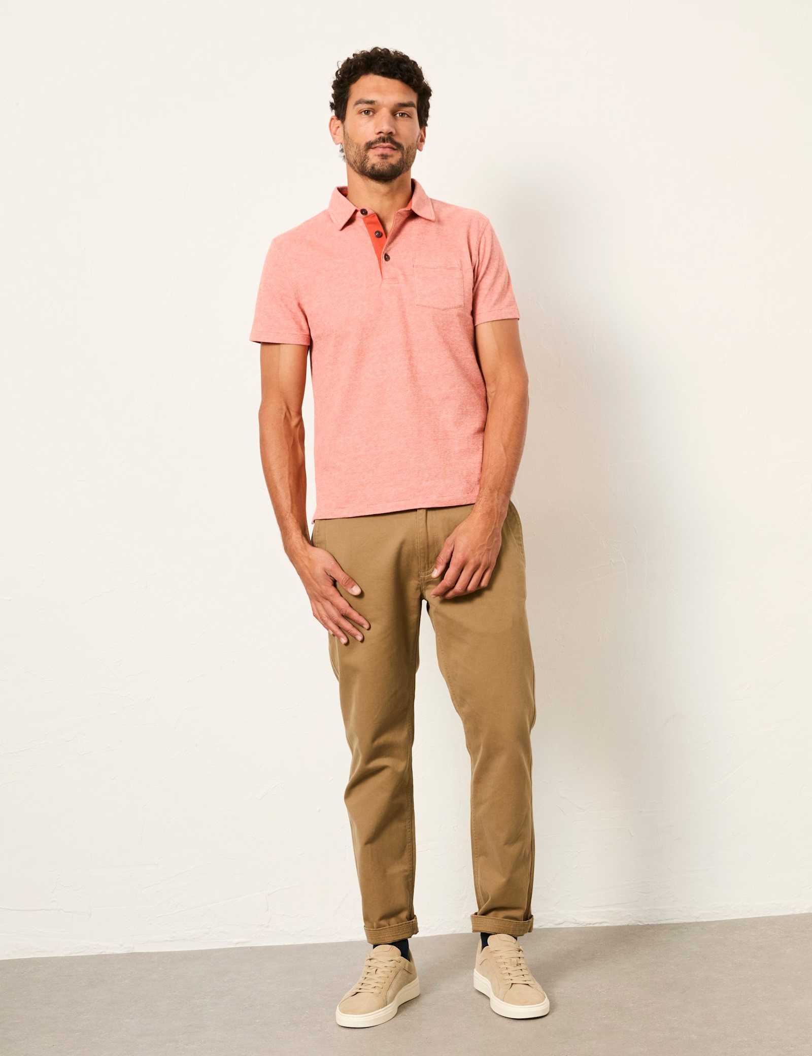 Pure Cotton Striped Polo Shirt - image 4