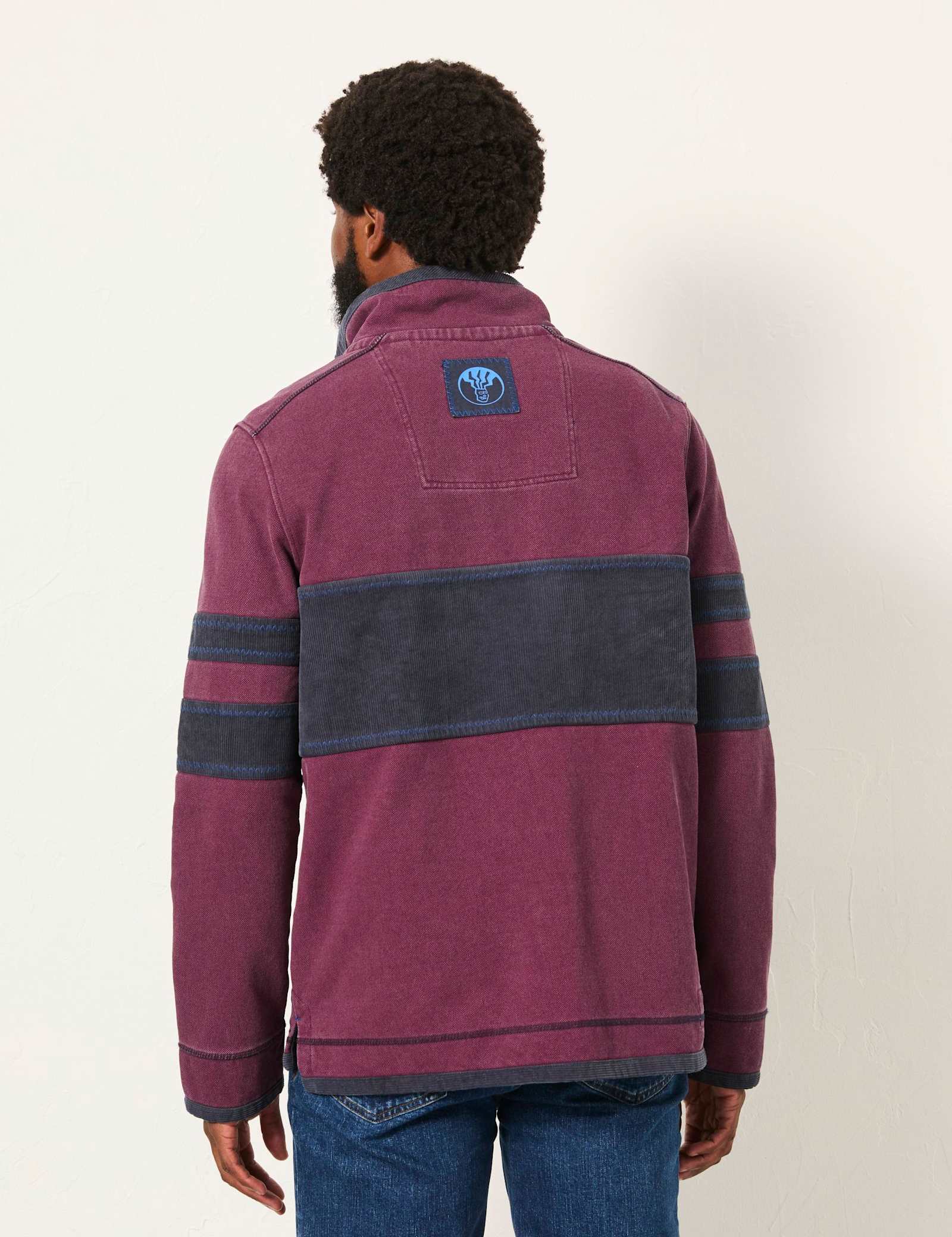 Pure Cotton Half Zip Sweatshirt - image 4