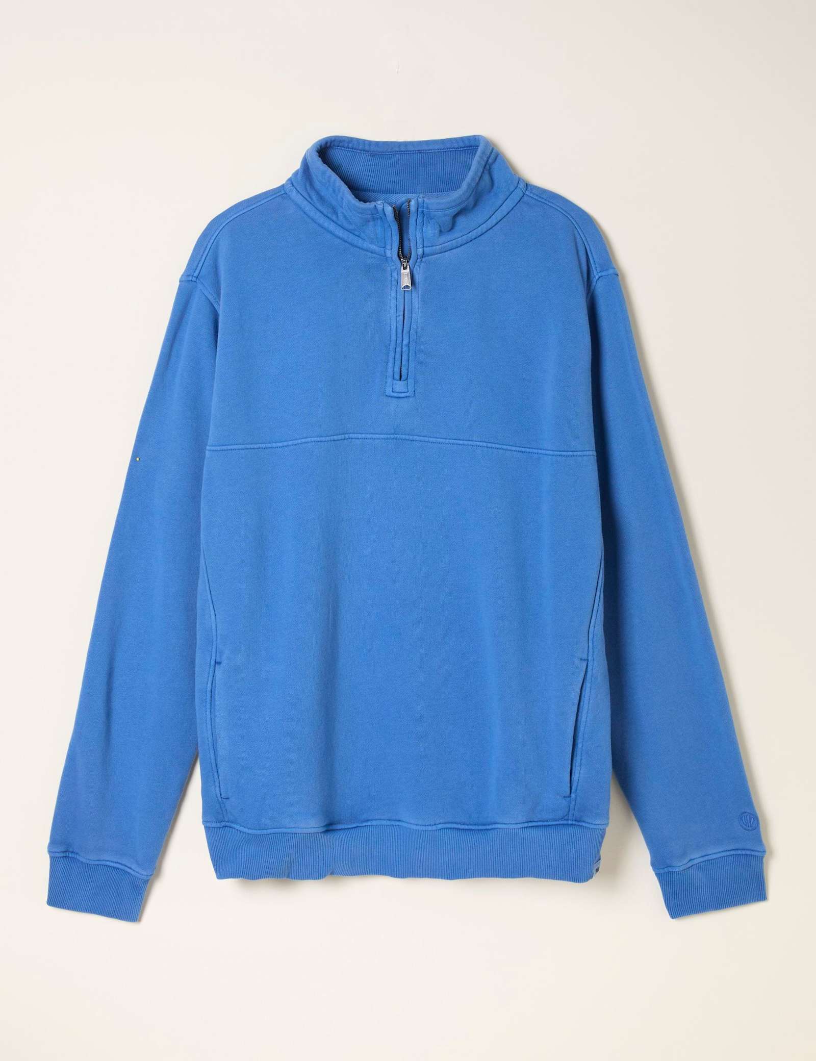 Pure Cotton Half Zip Sweatshirt - image 1