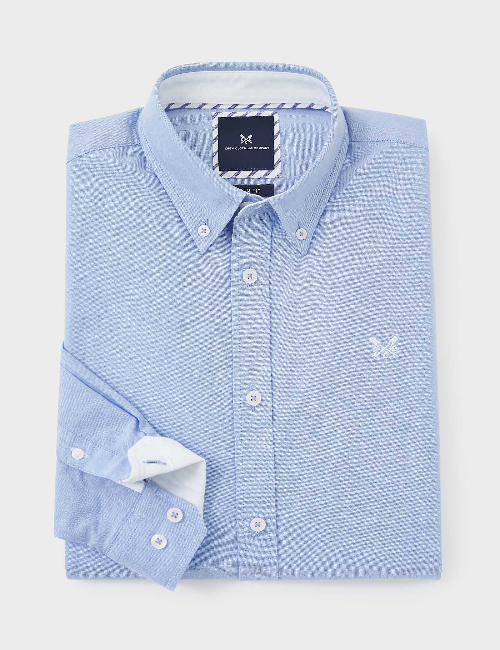 Slim Fit Pure Cotton Oxford Shirt - image 4