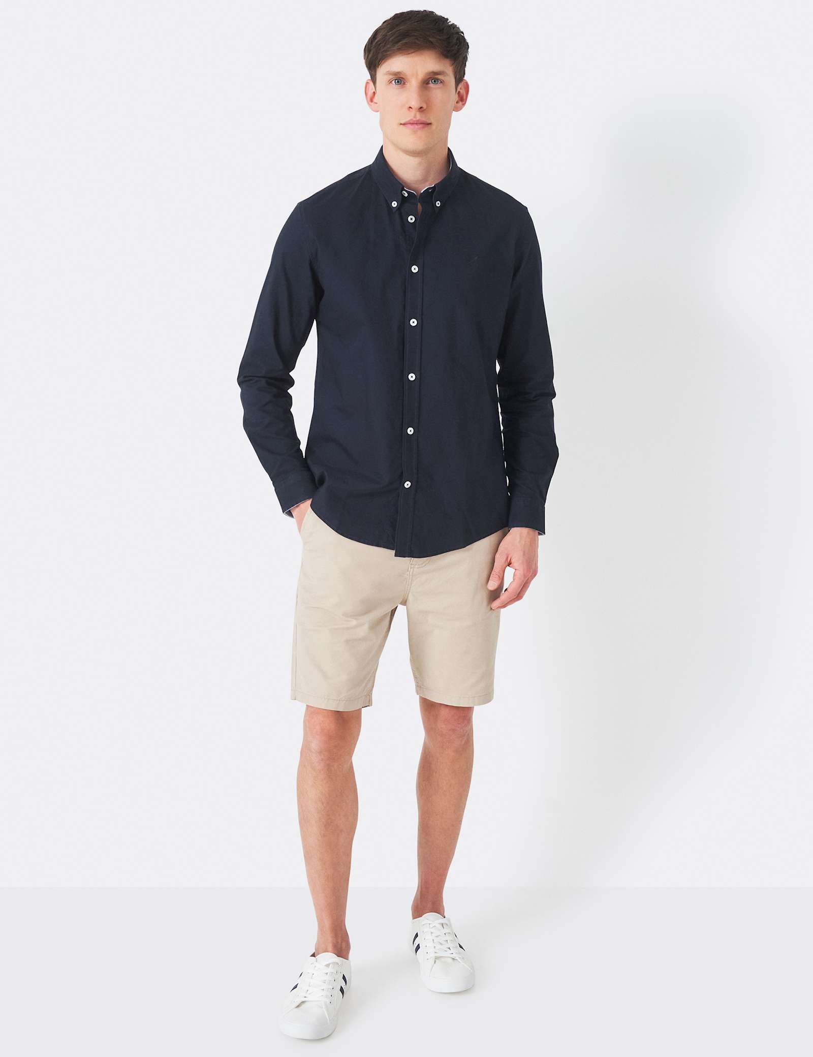 Slim Fit Pure Cotton Oxford Shirt - image 5