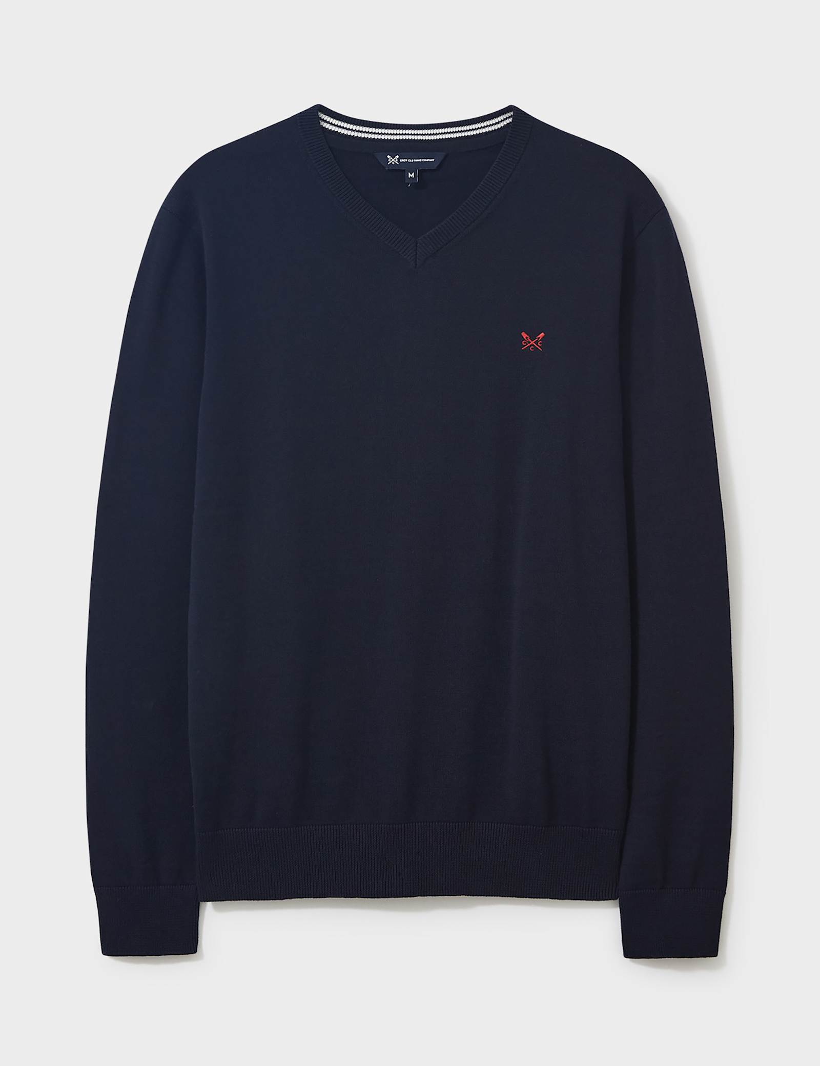 Cotton V-Neck Jumper - image 2
