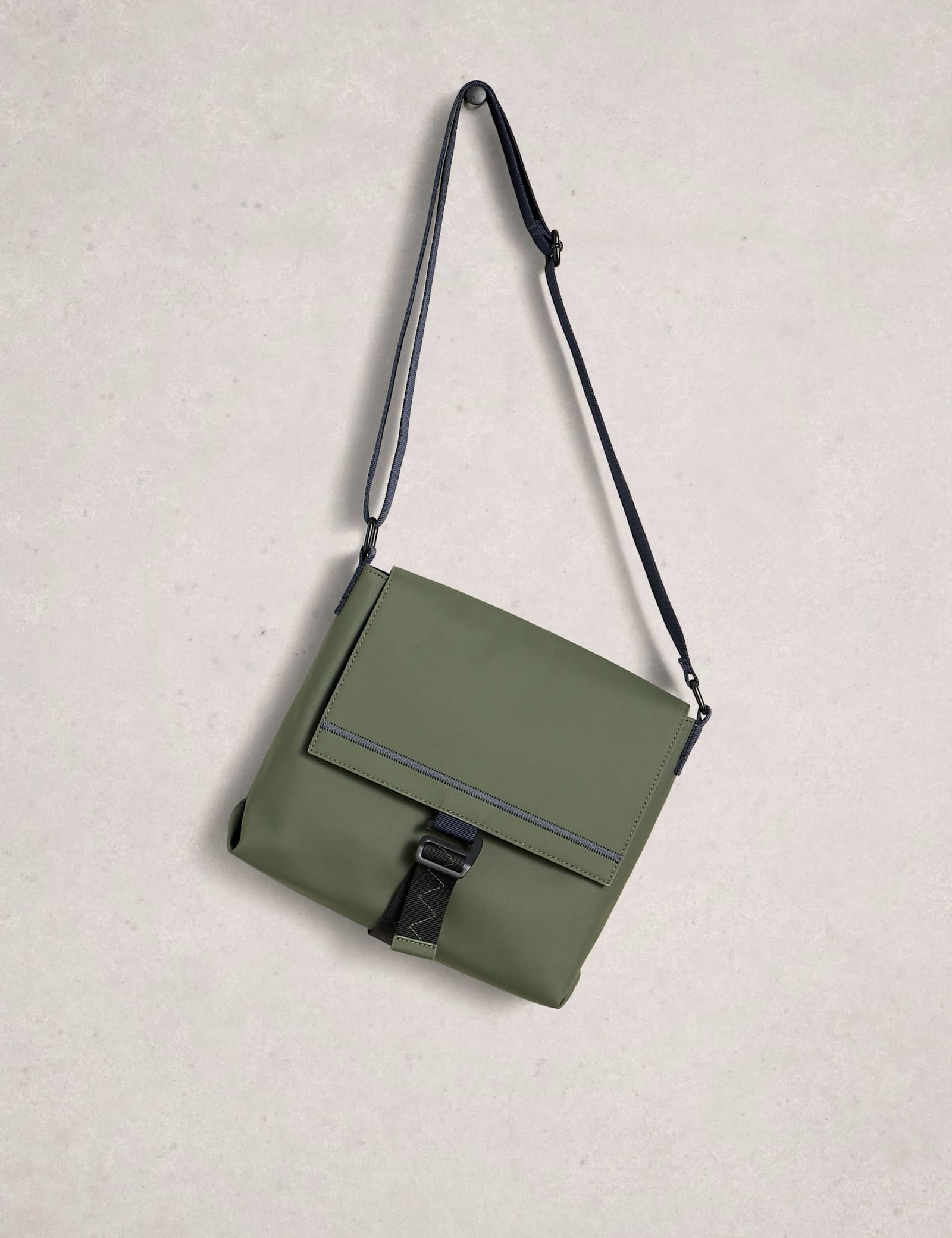 Rubberised Cross Body Bag - image 4