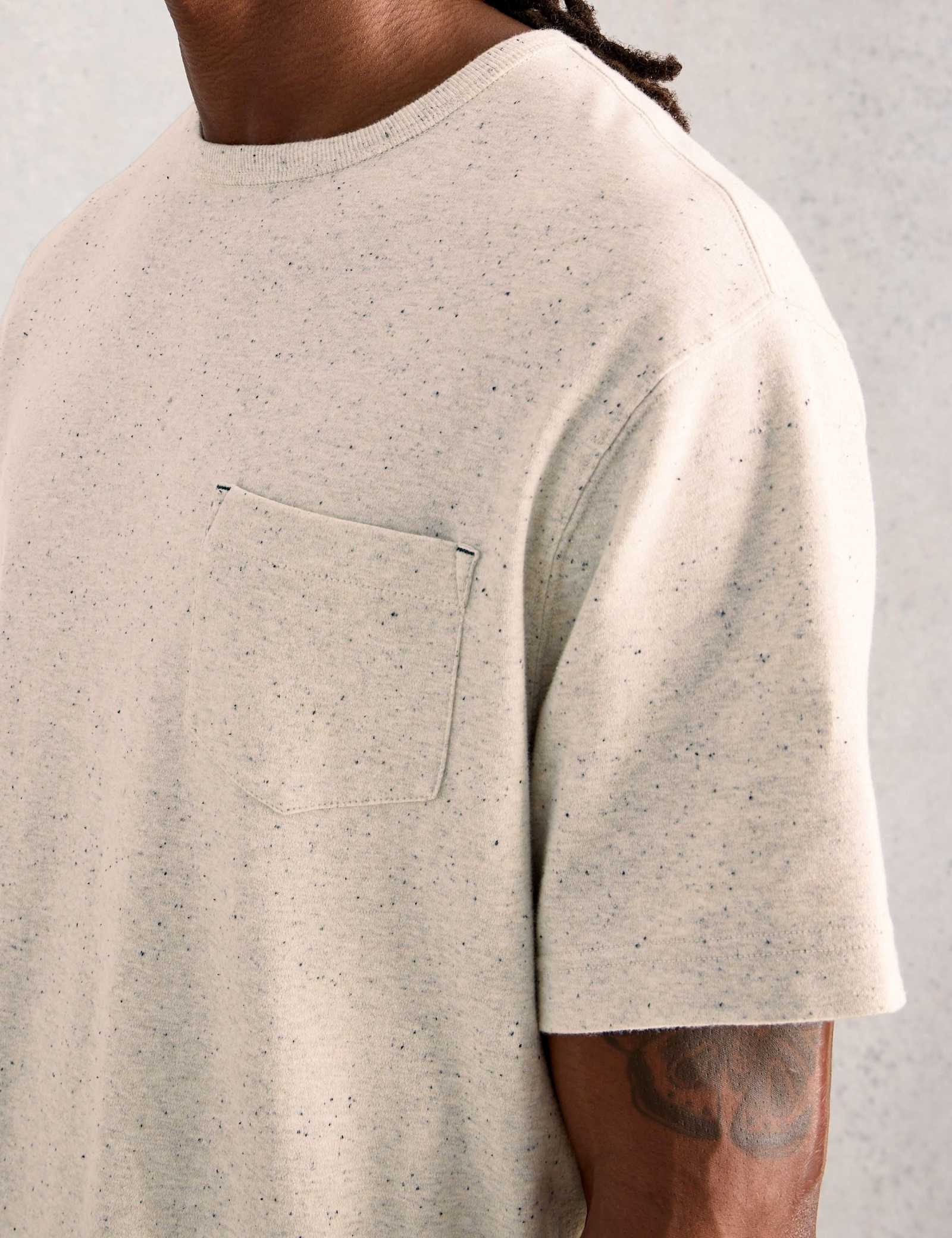 Cotton Rich Nep Crew Neck T-Shirt - image 3