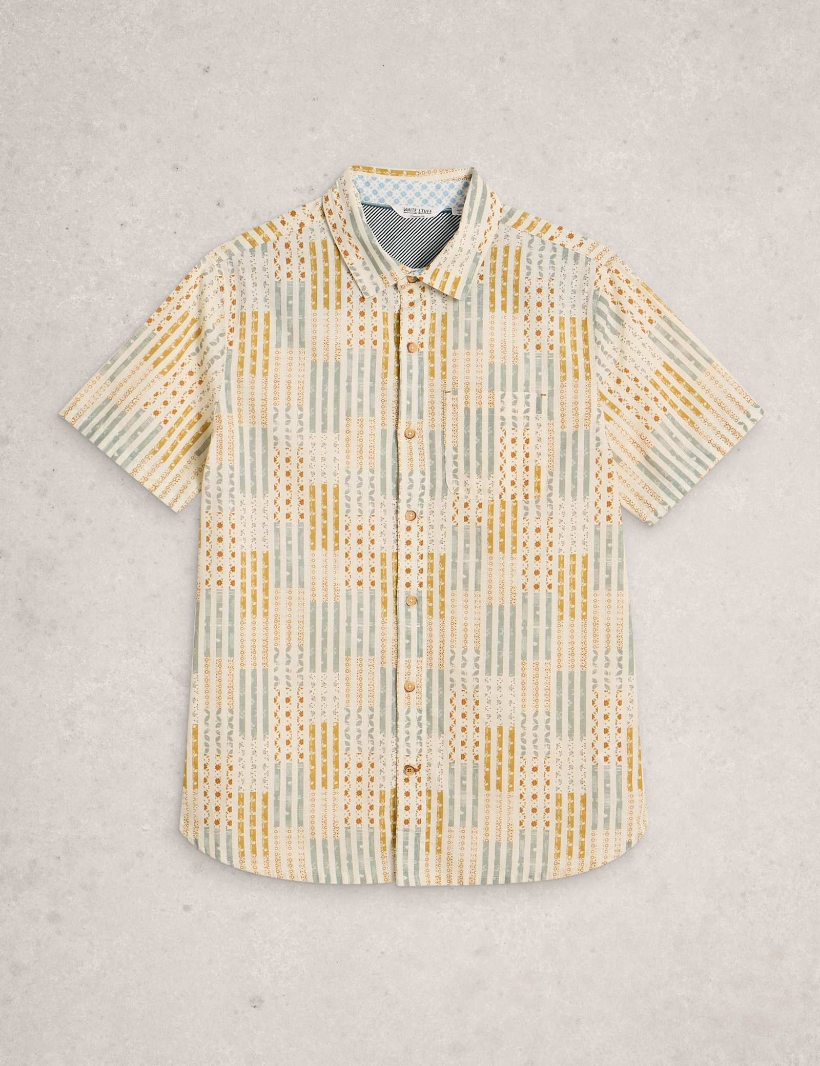 Regular Fit Pure Cotton Short Sleeve Shirt - image 1