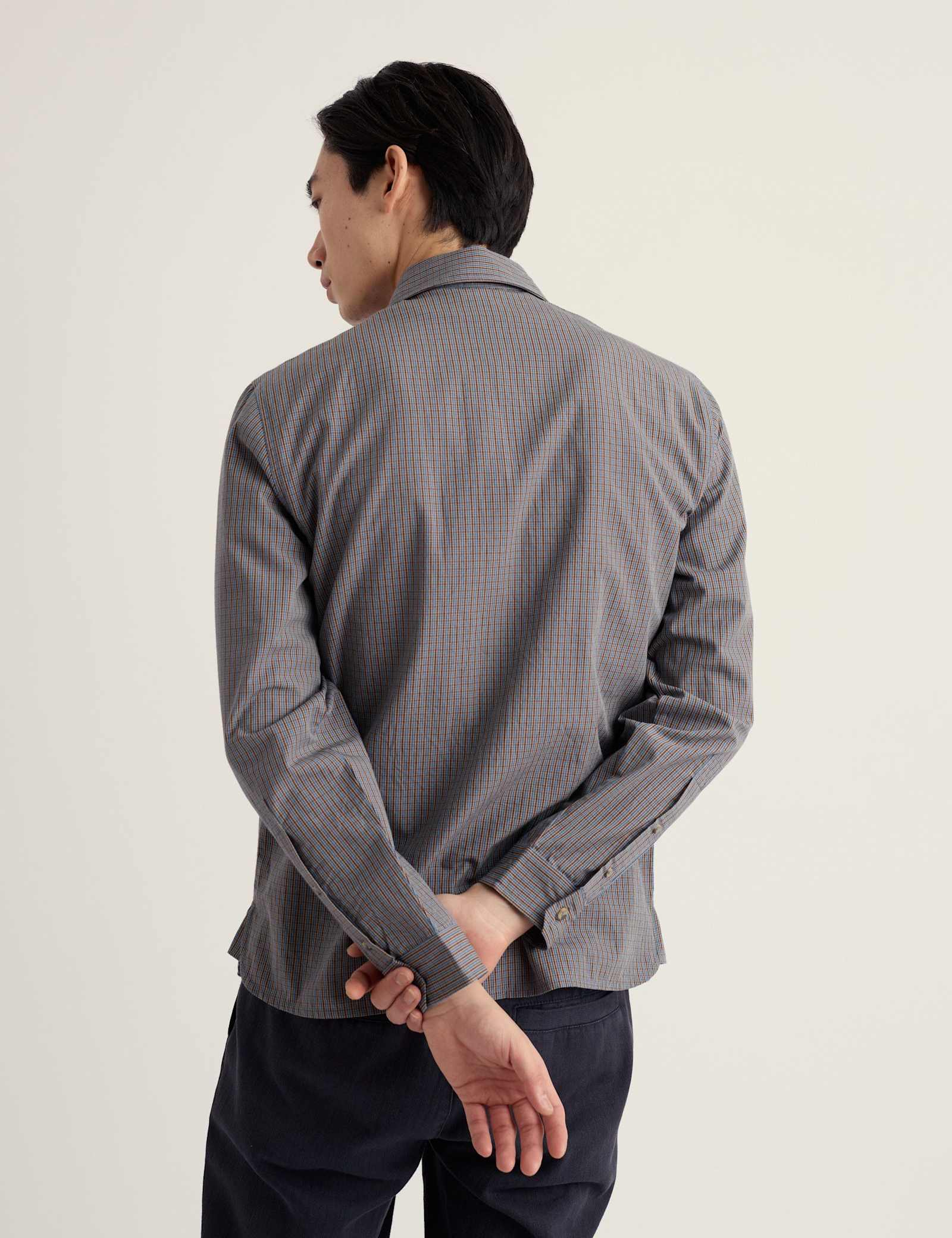 Pure Cotton Check Shirt - image 5