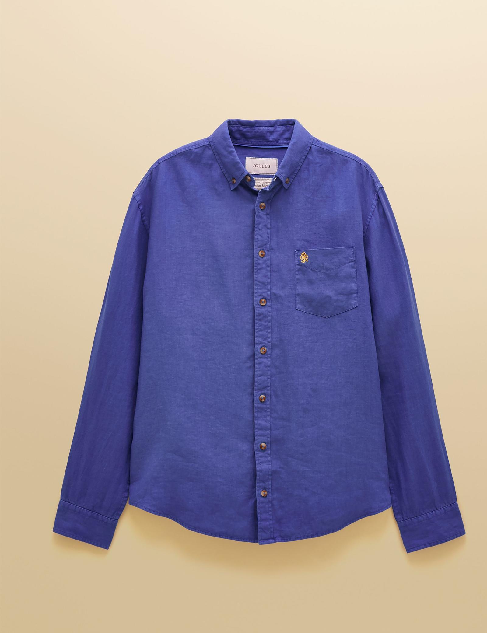 Regular Fit Pure Linen Shirt - image 1