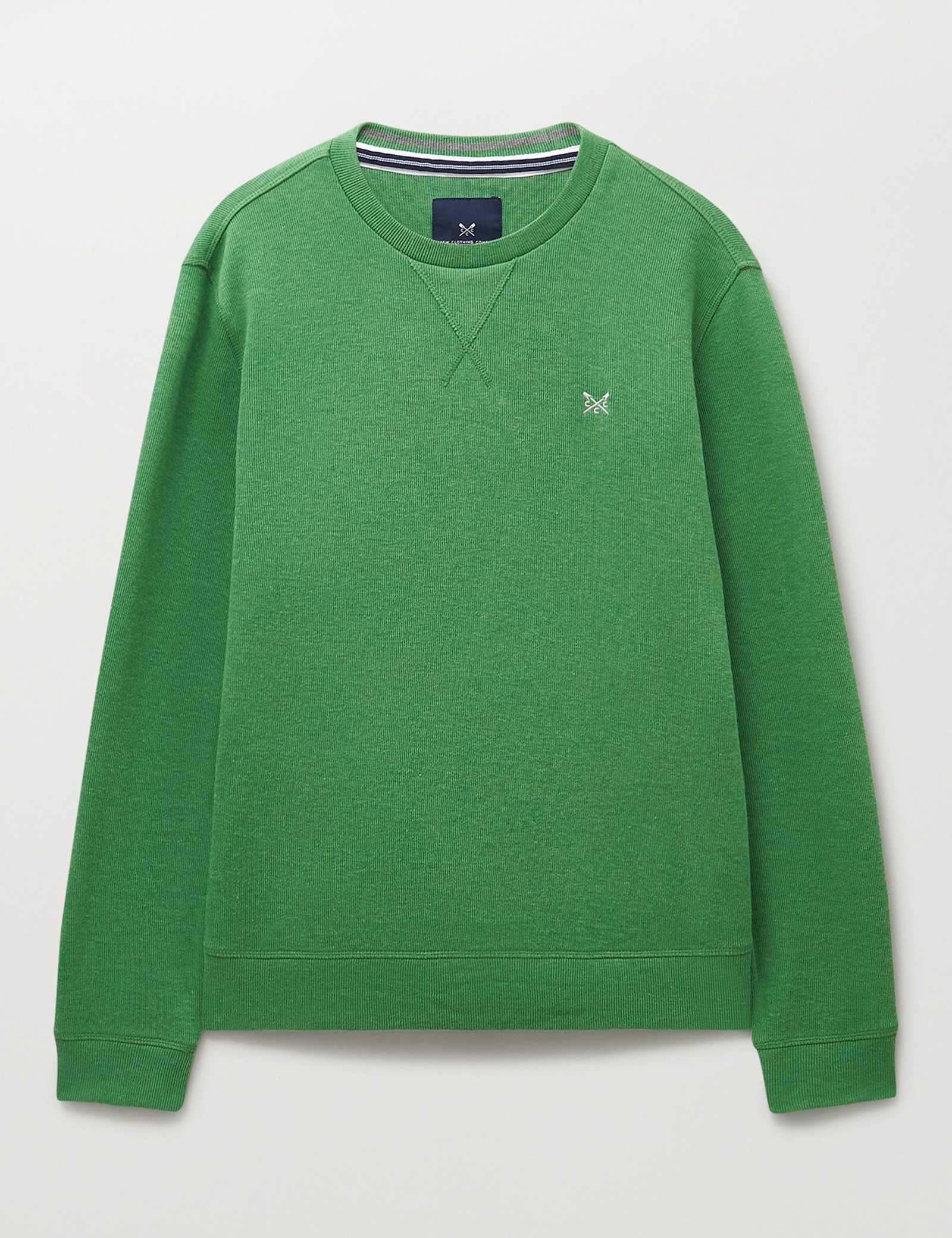 Pure Cotton Ribbed Crew Neck Jumper - image 1