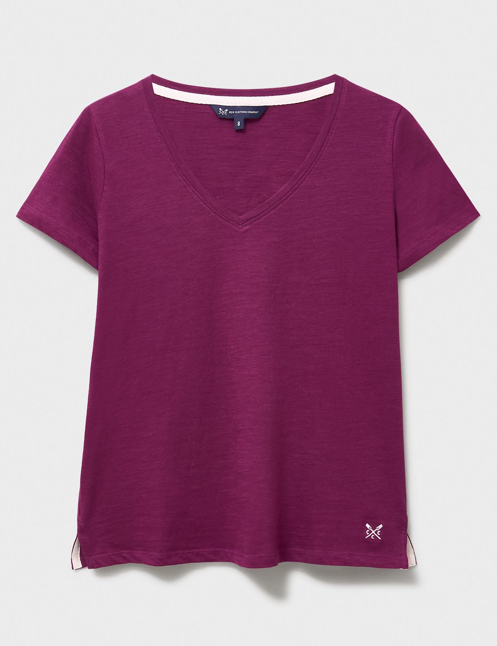 Pure Cotton V Neck T-Shirt - image 4