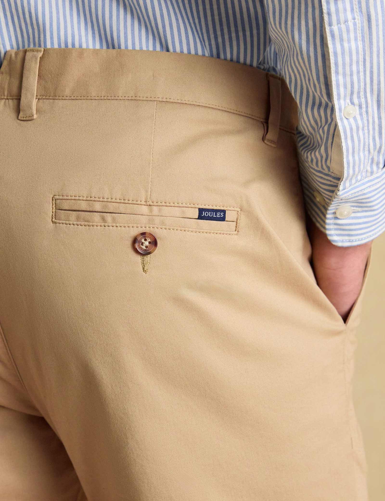 Slim Fit Cotton Rich Chinos - image 3
