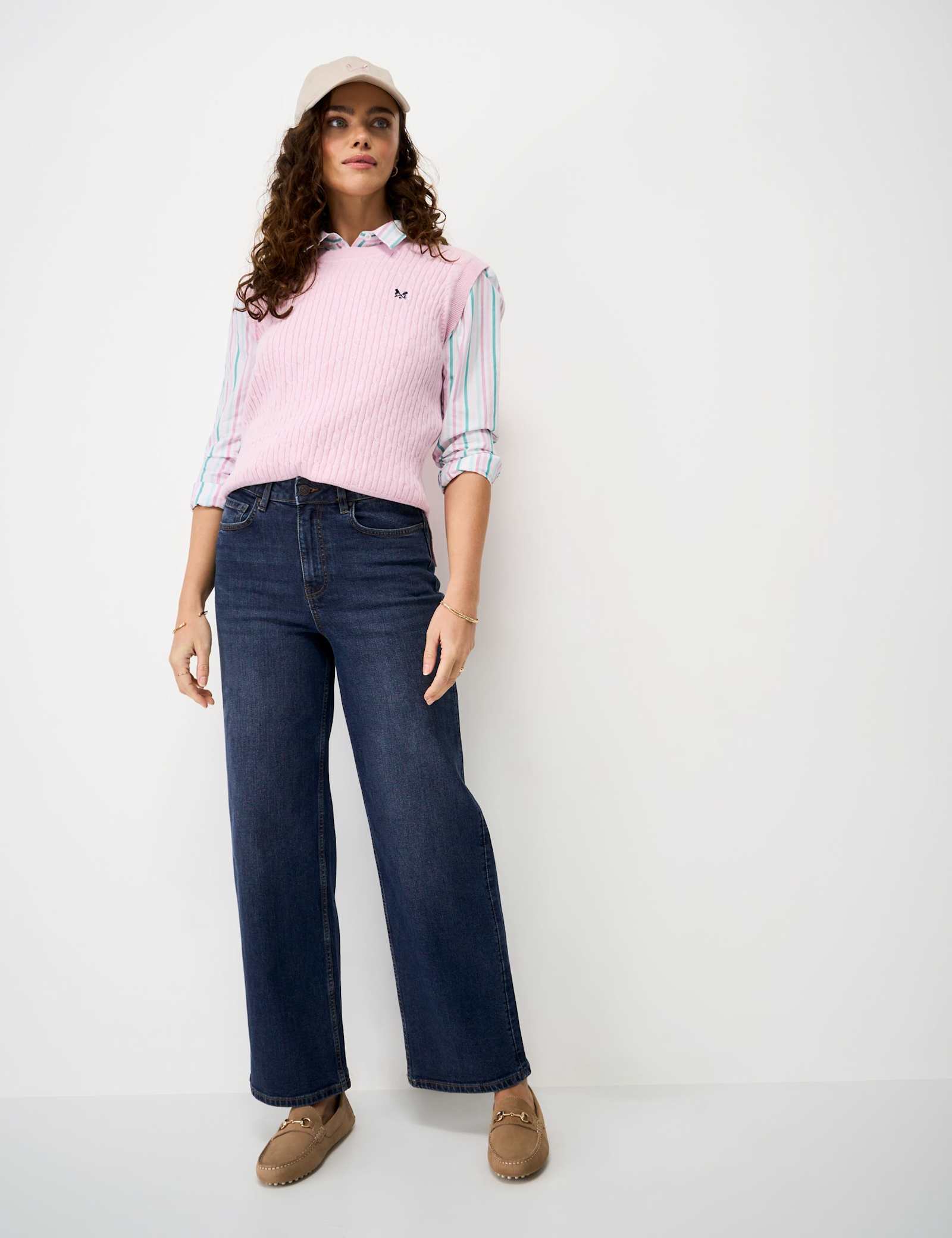 Mid Rise Wide Leg Jeans - image 4