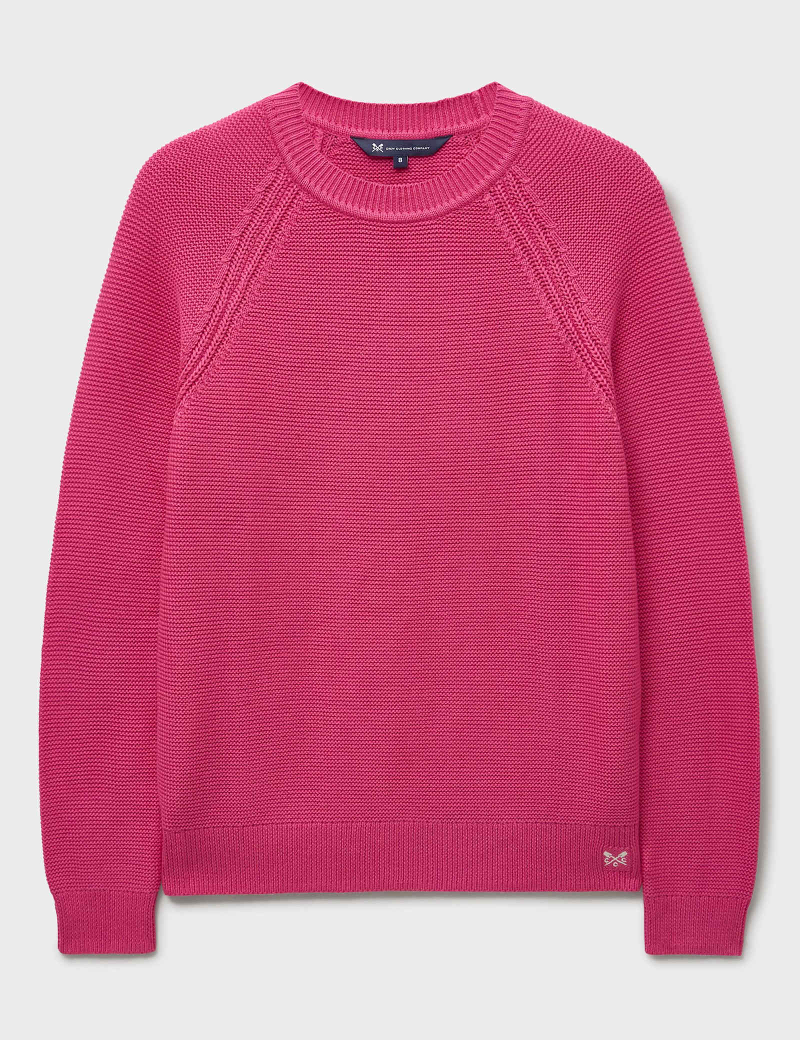 Pure Cotton Textured Stitch Jumper - image 1