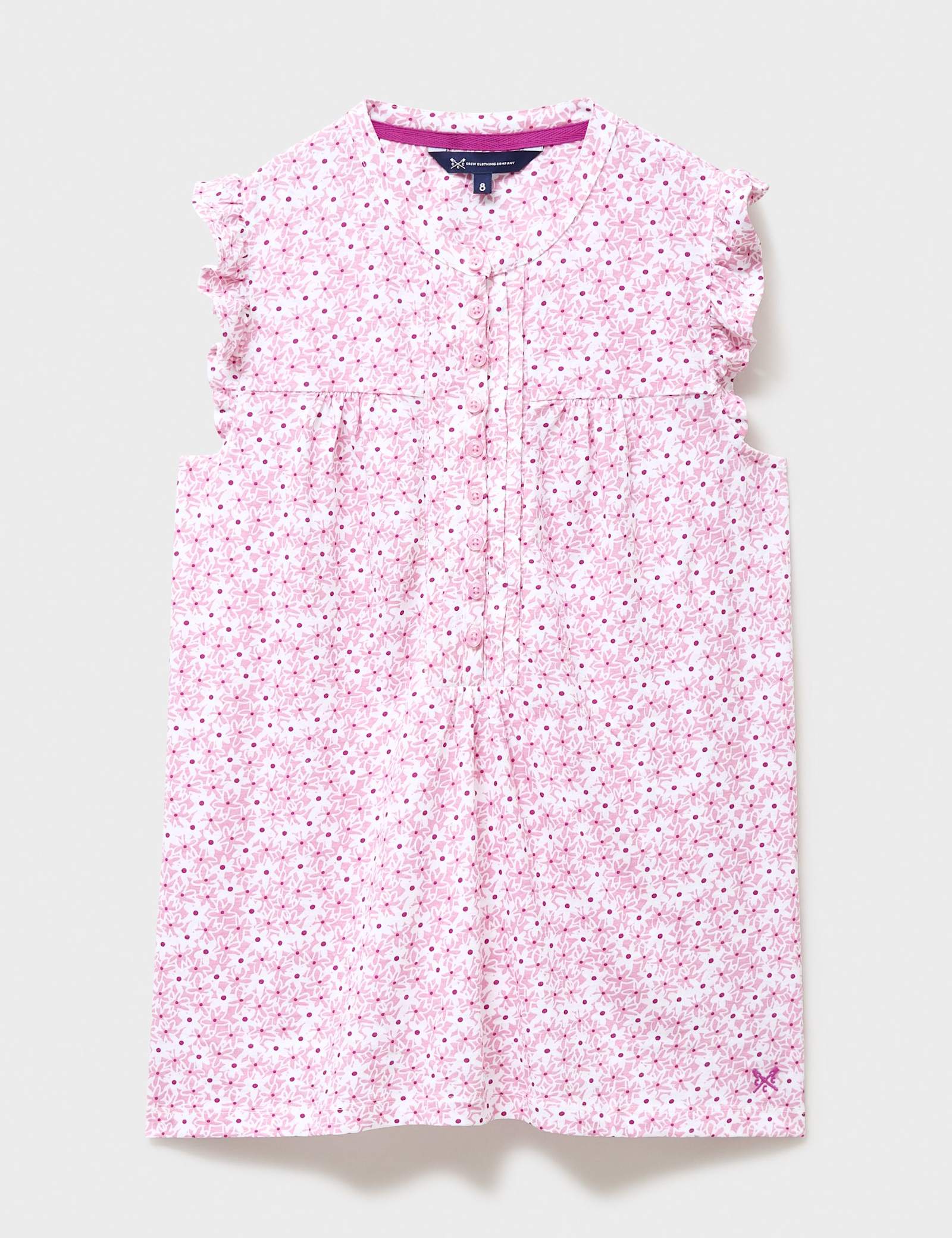 Cotton Rich Frill Detail Top - image 1