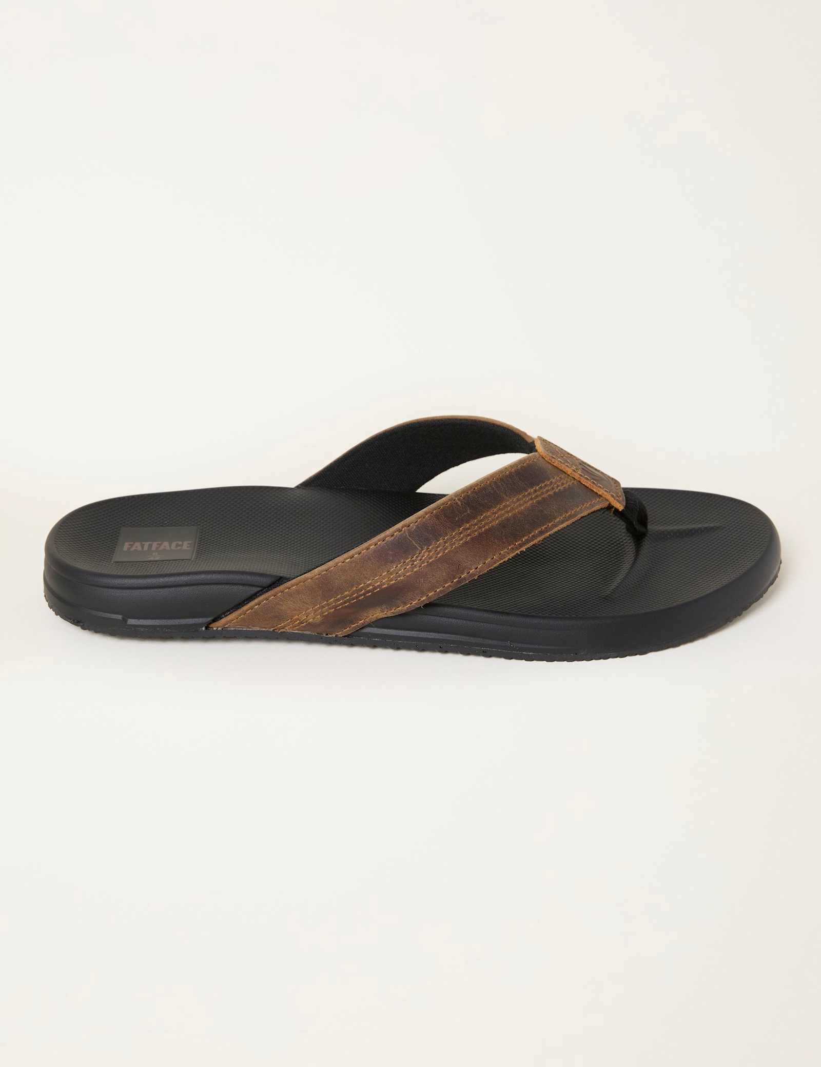 Leather Strap Flip Flops - image 1