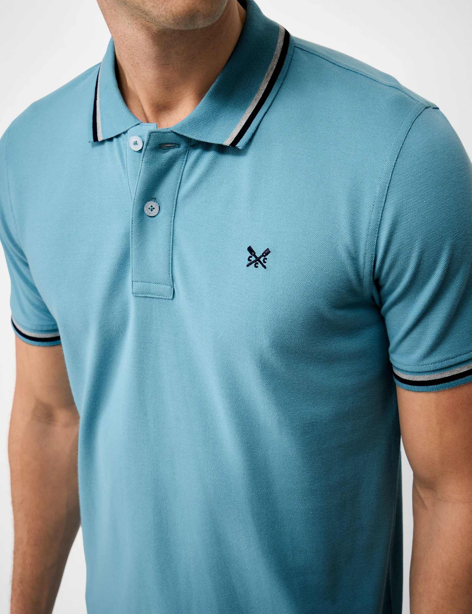 Pure Cotton Pique Polo Shirt - image 4