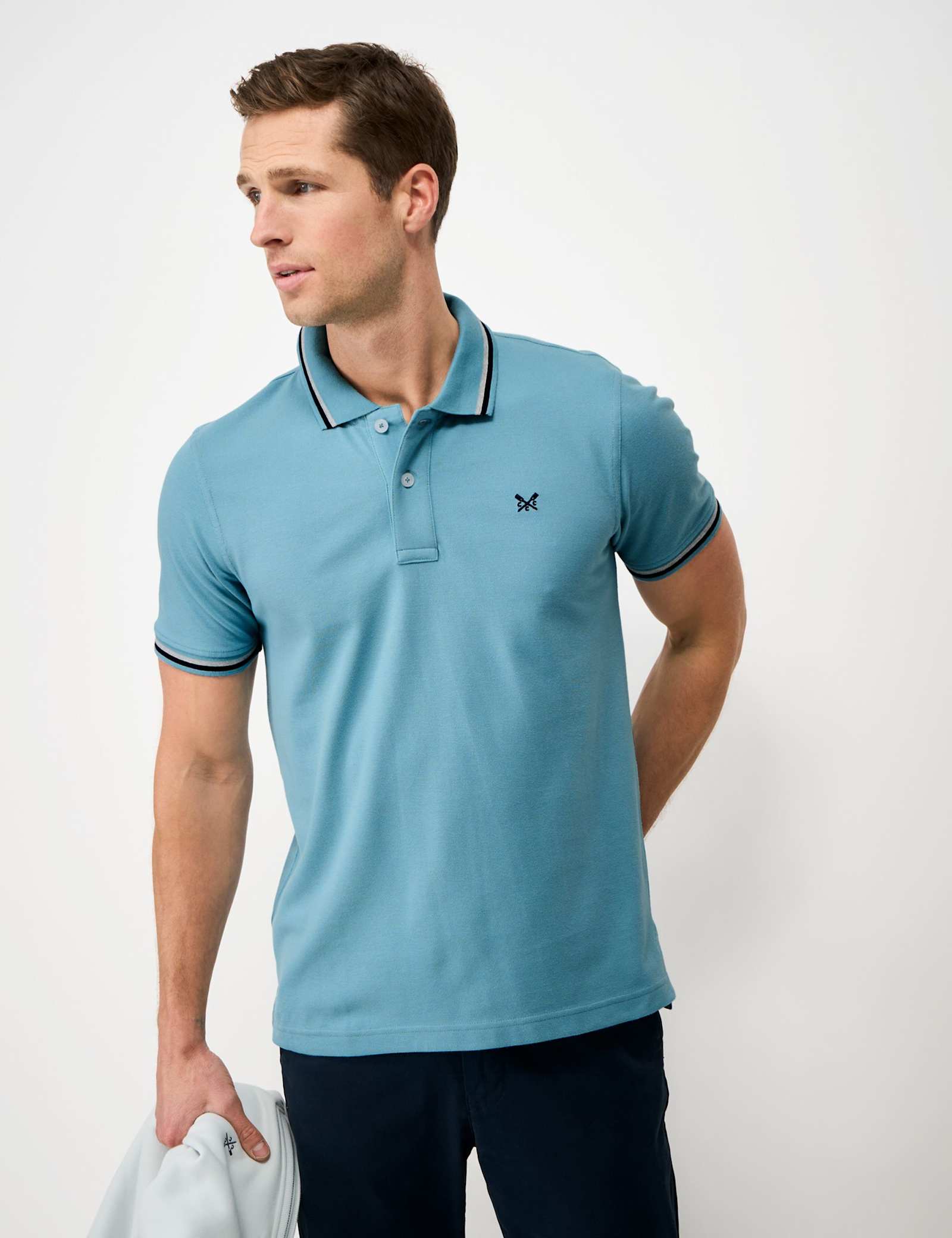 Pure Cotton Pique Polo Shirt - image 3