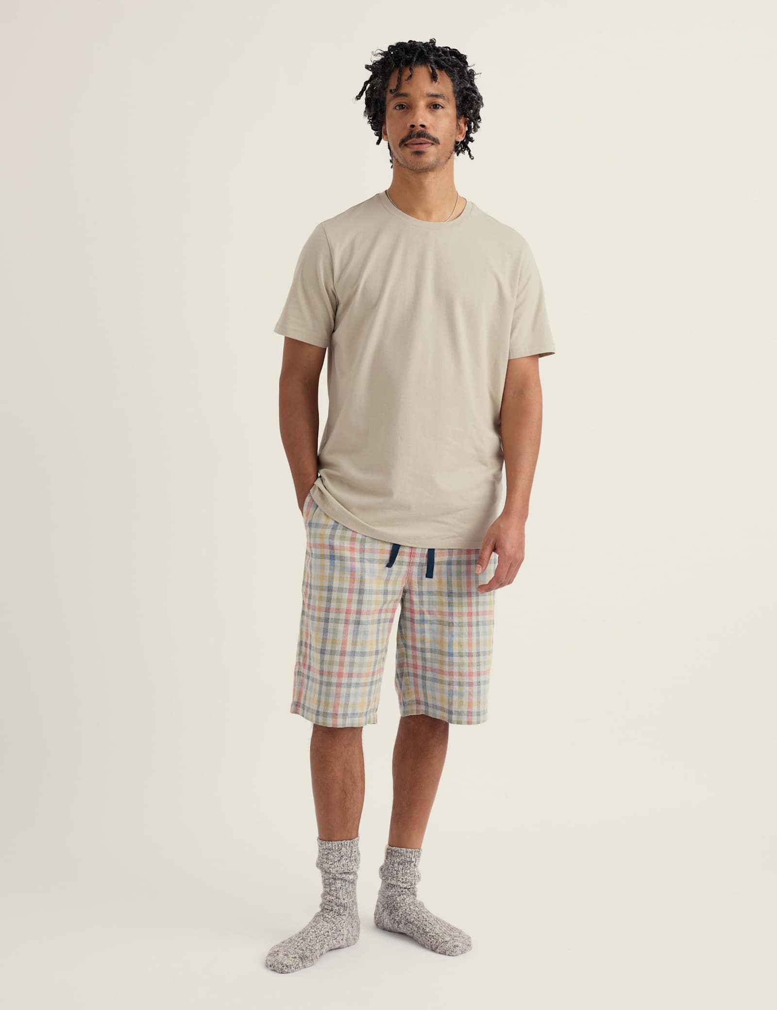 Pure Cotton Checked Pyjama Set - image 2