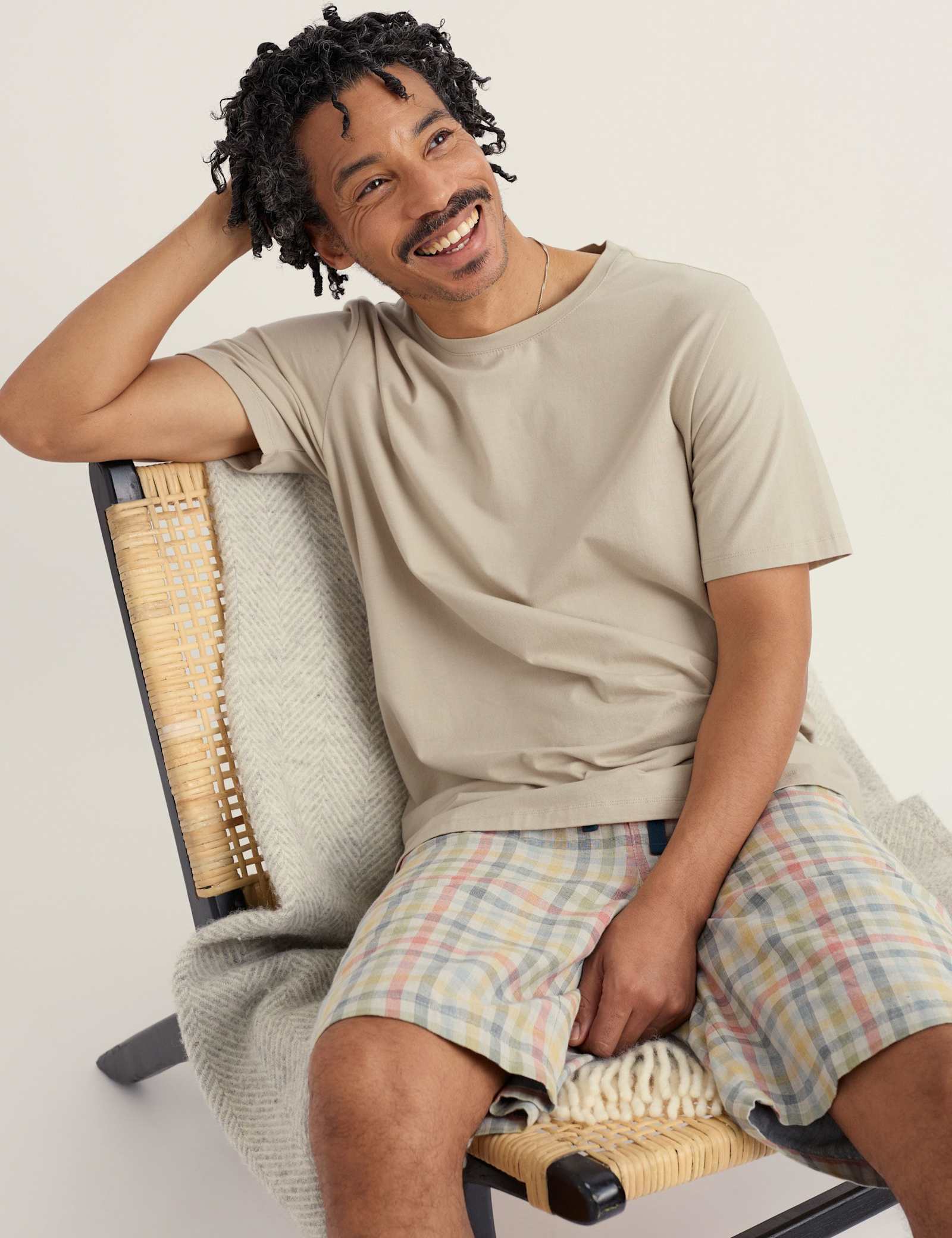 Pure Cotton Checked Pyjama Set - image 4