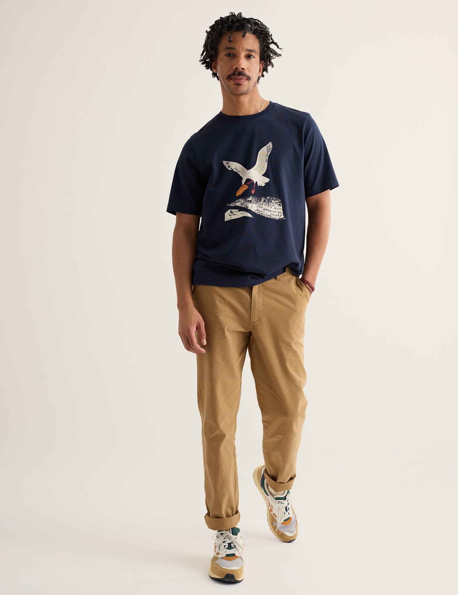 Pure Cotton Seagull Graphic T-Shirt - image 2