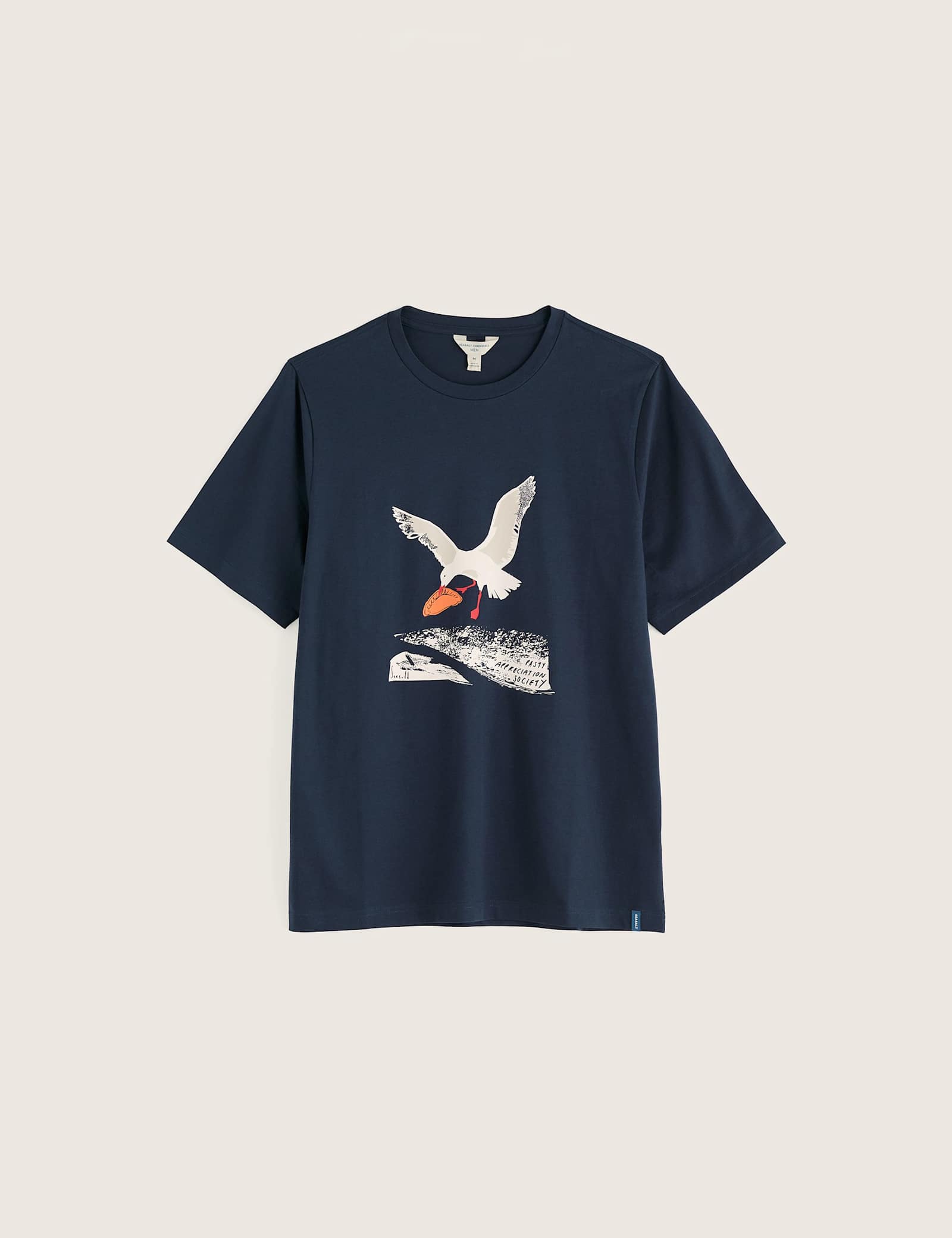 Pure Cotton Seagull Graphic T-Shirt - image 1