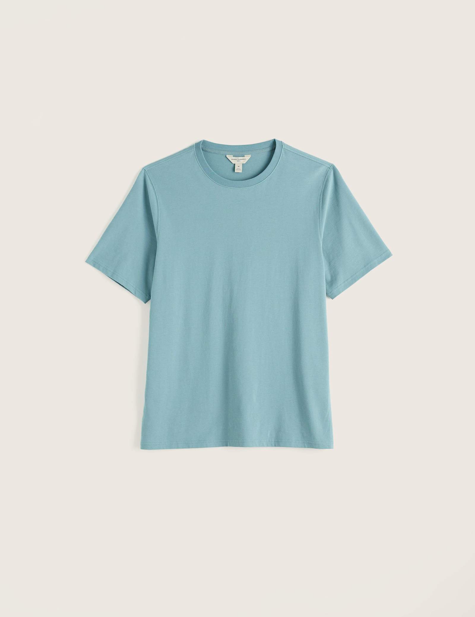Pure Cotton Jersey Crew Neck T-Shirt - image 1