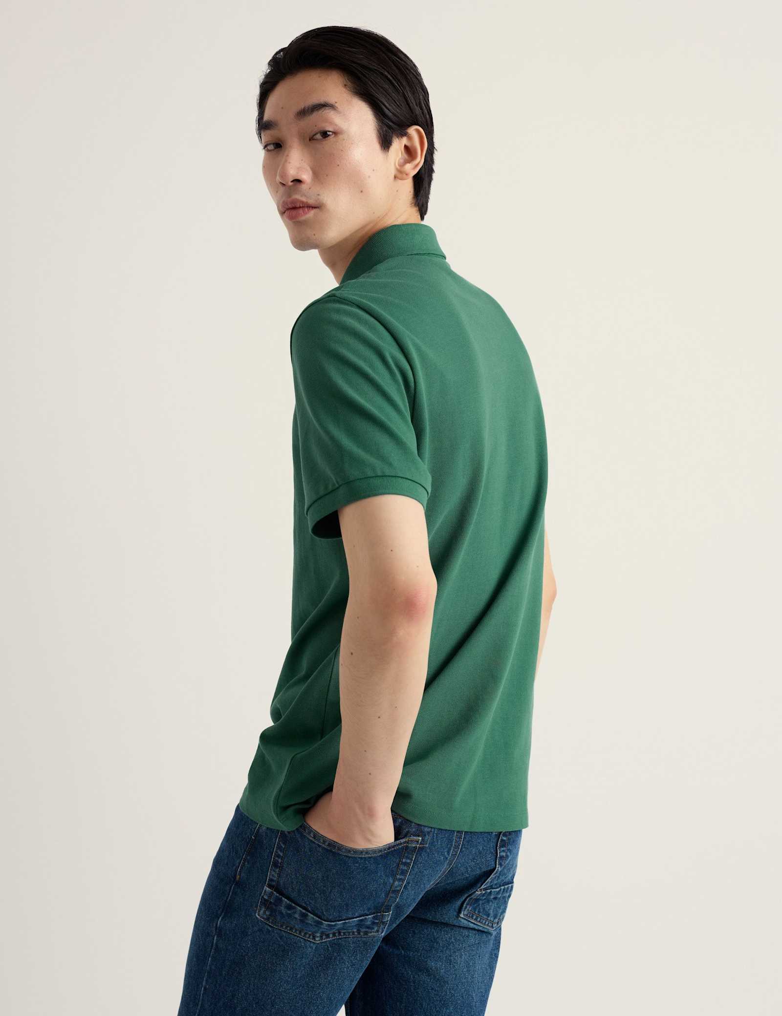 Pure Cotton Pique Polo Shirt - image 4