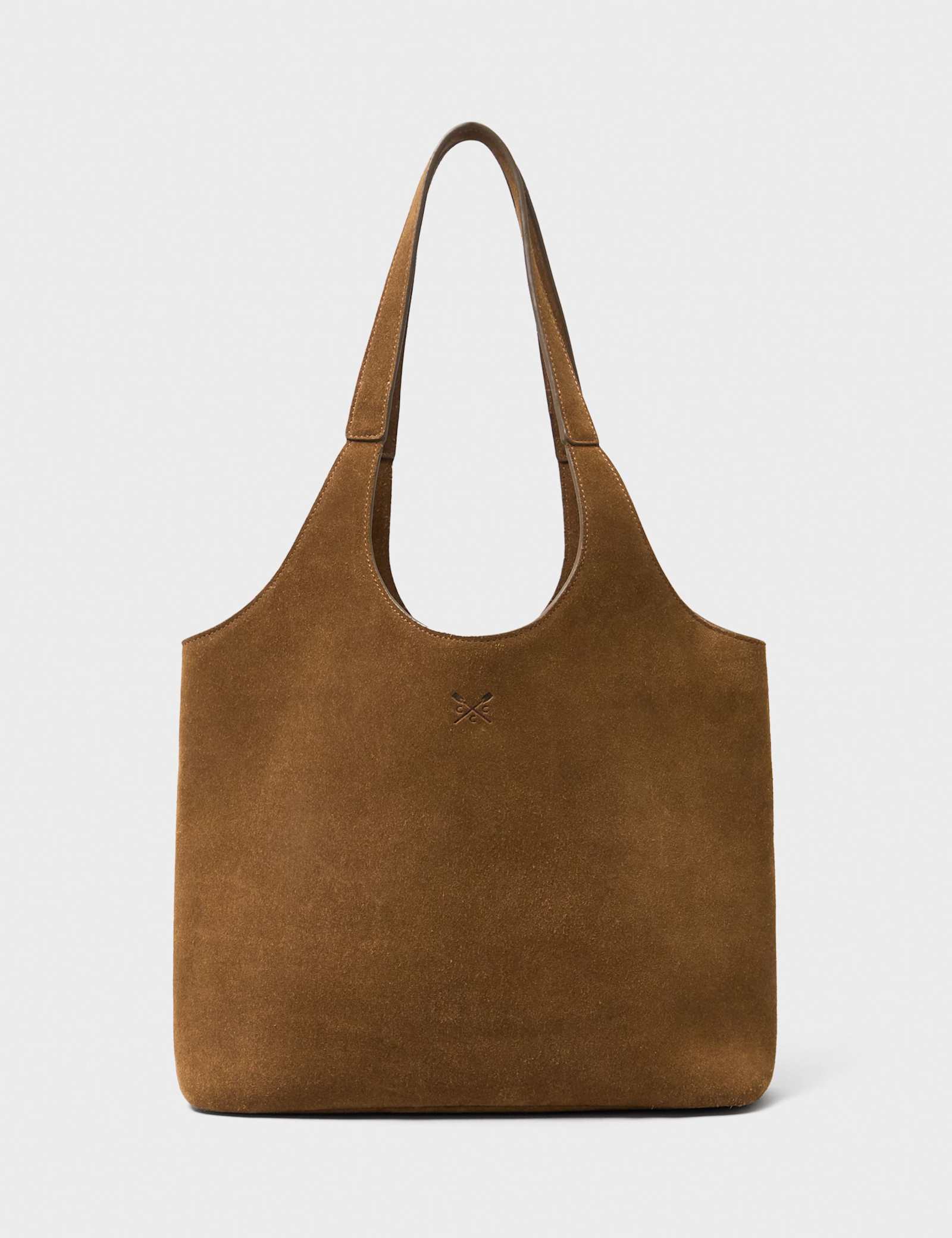 Suede Shoulder Bag - image 1