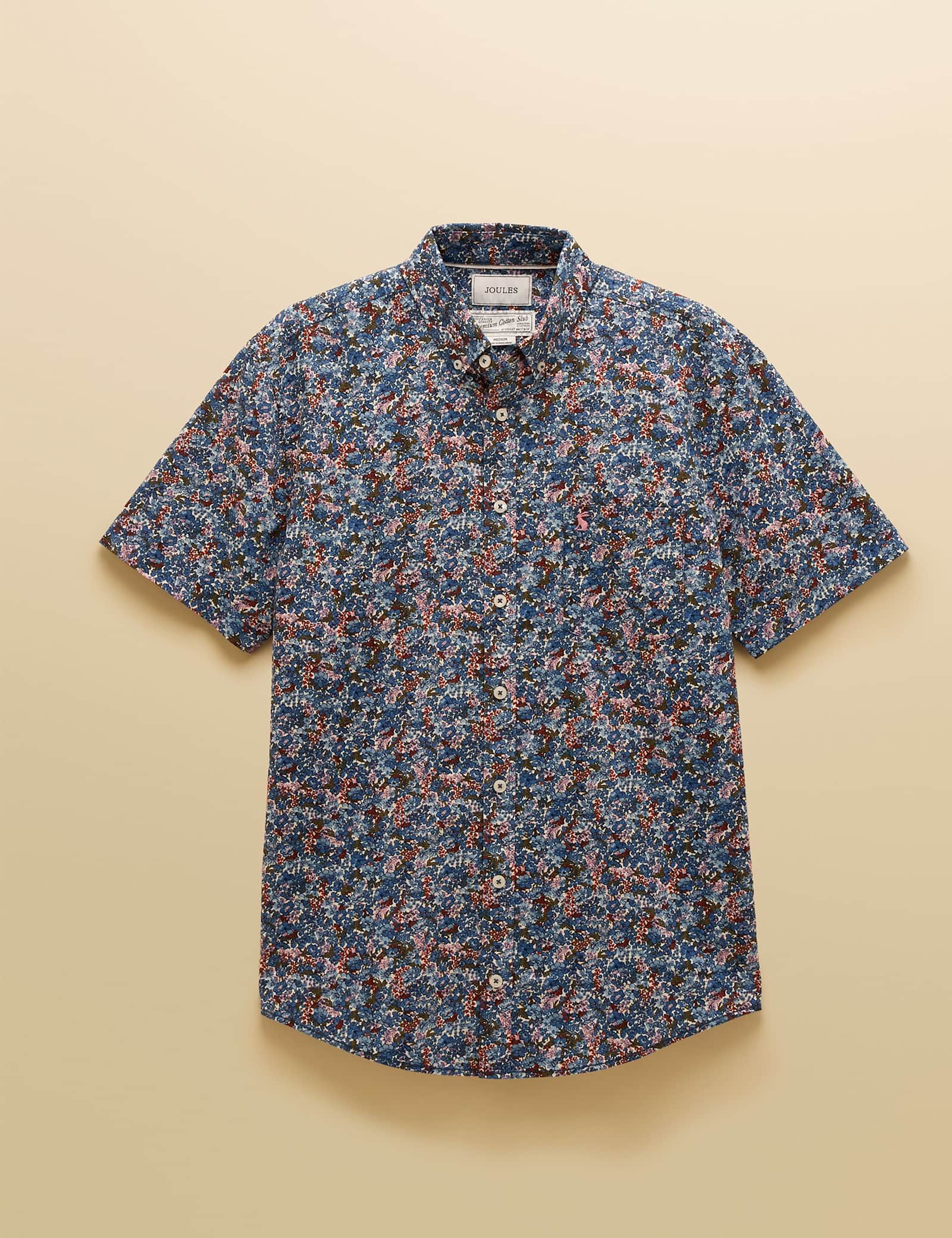 Regular Fit Floral Short Sleeve Shirt - image 1