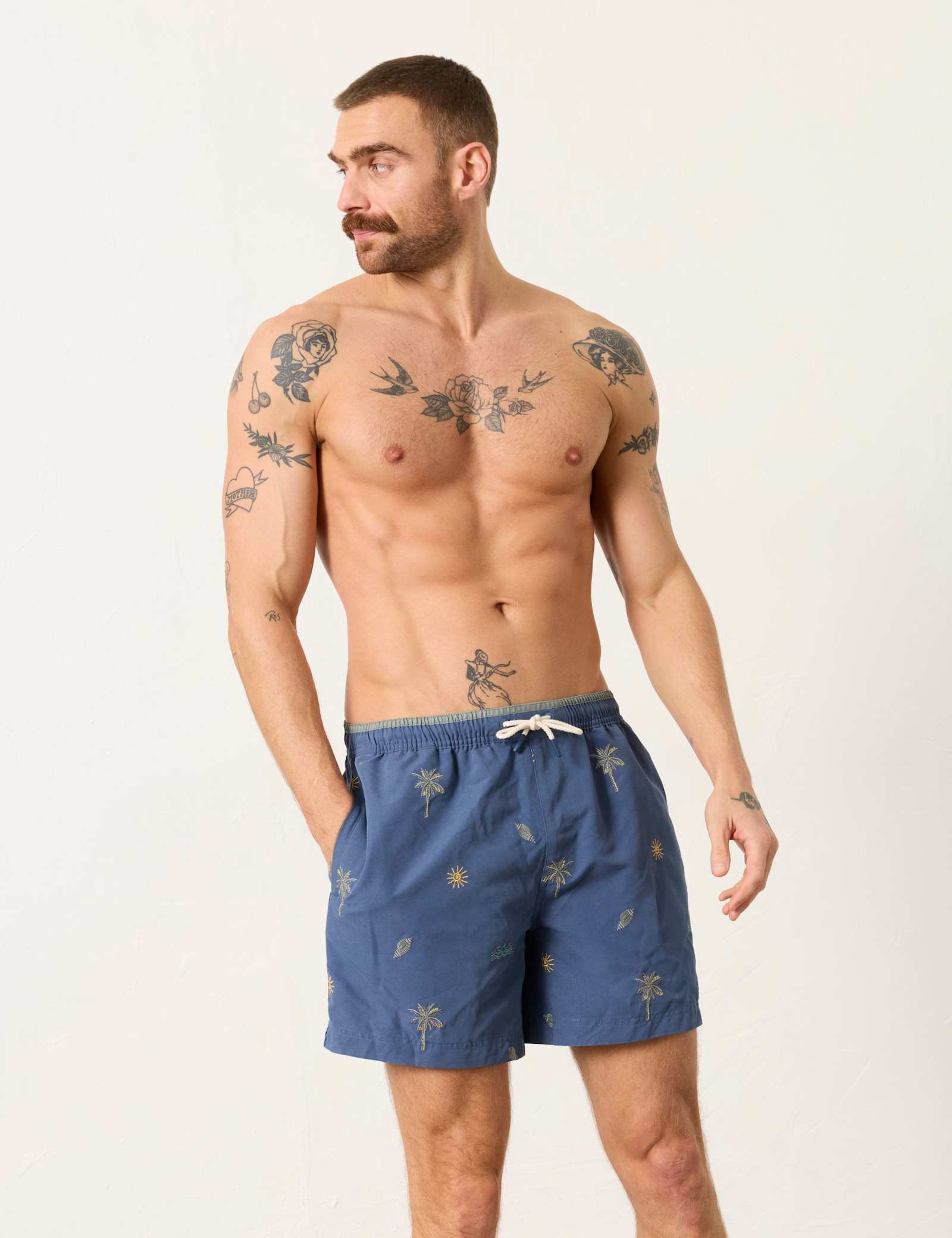 Printed Swim Shorts - image 5